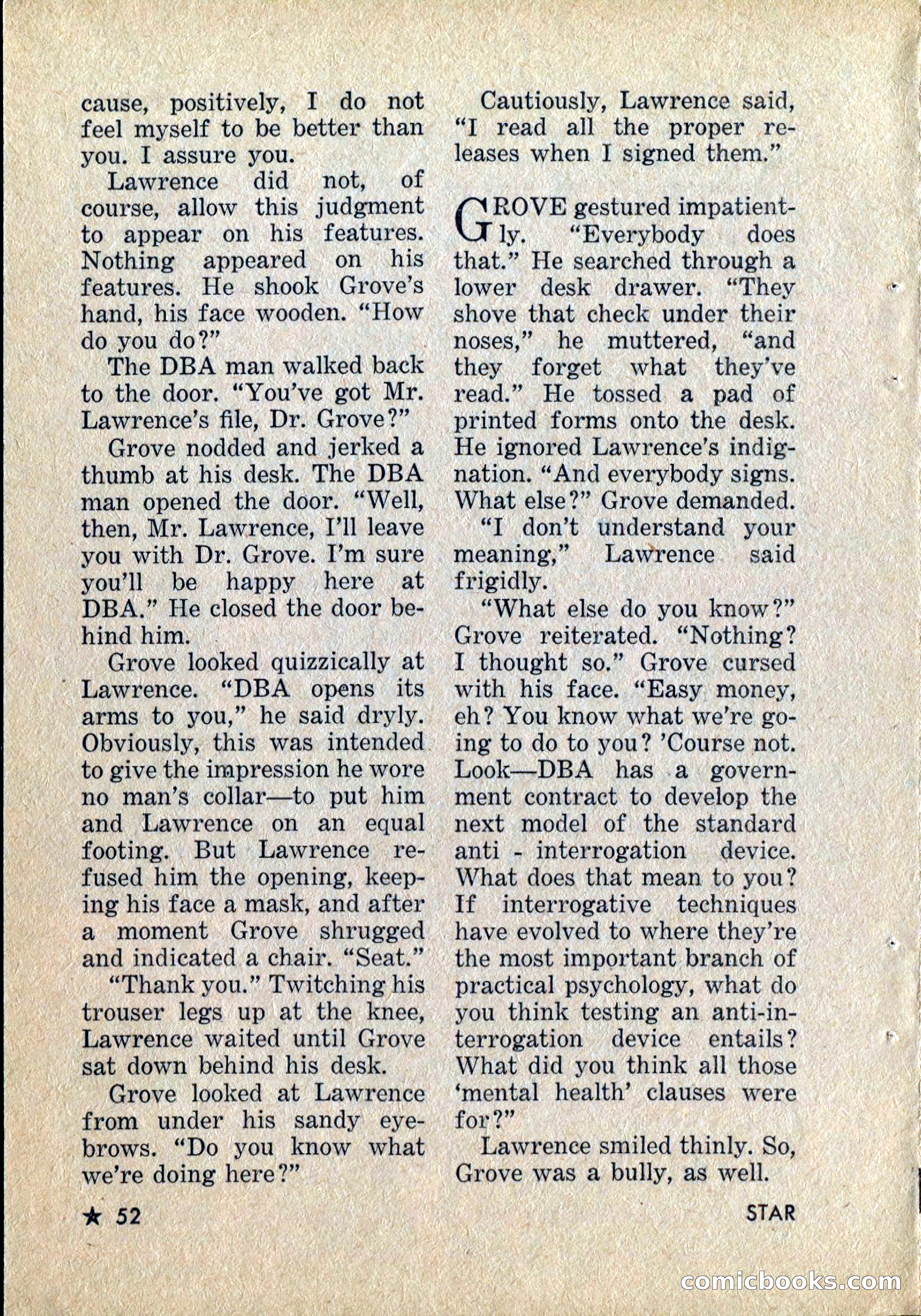Star Science Fiction, January 1958 — page 54 of 132