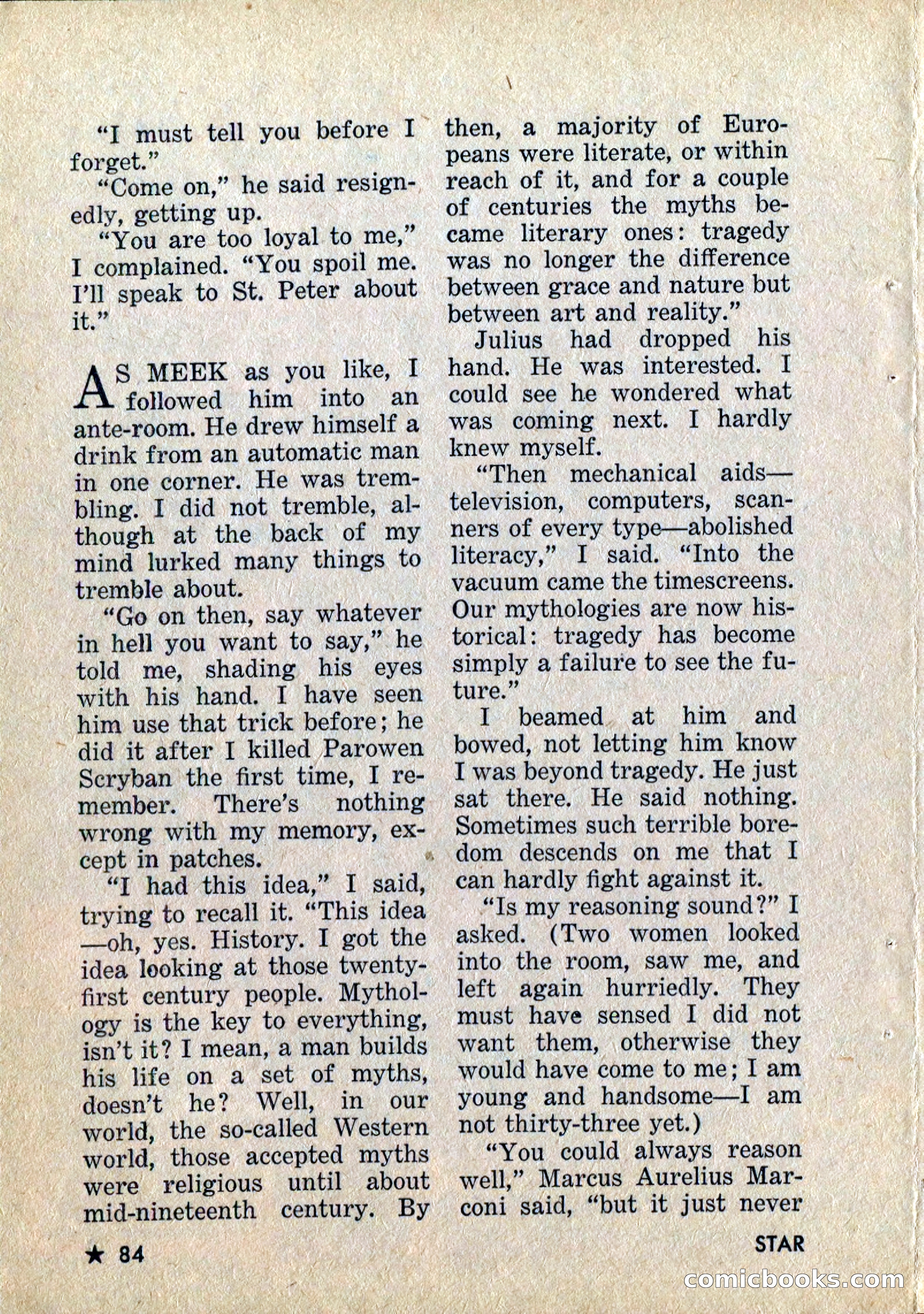 Star Science Fiction, January 1958 — page 86 of 132