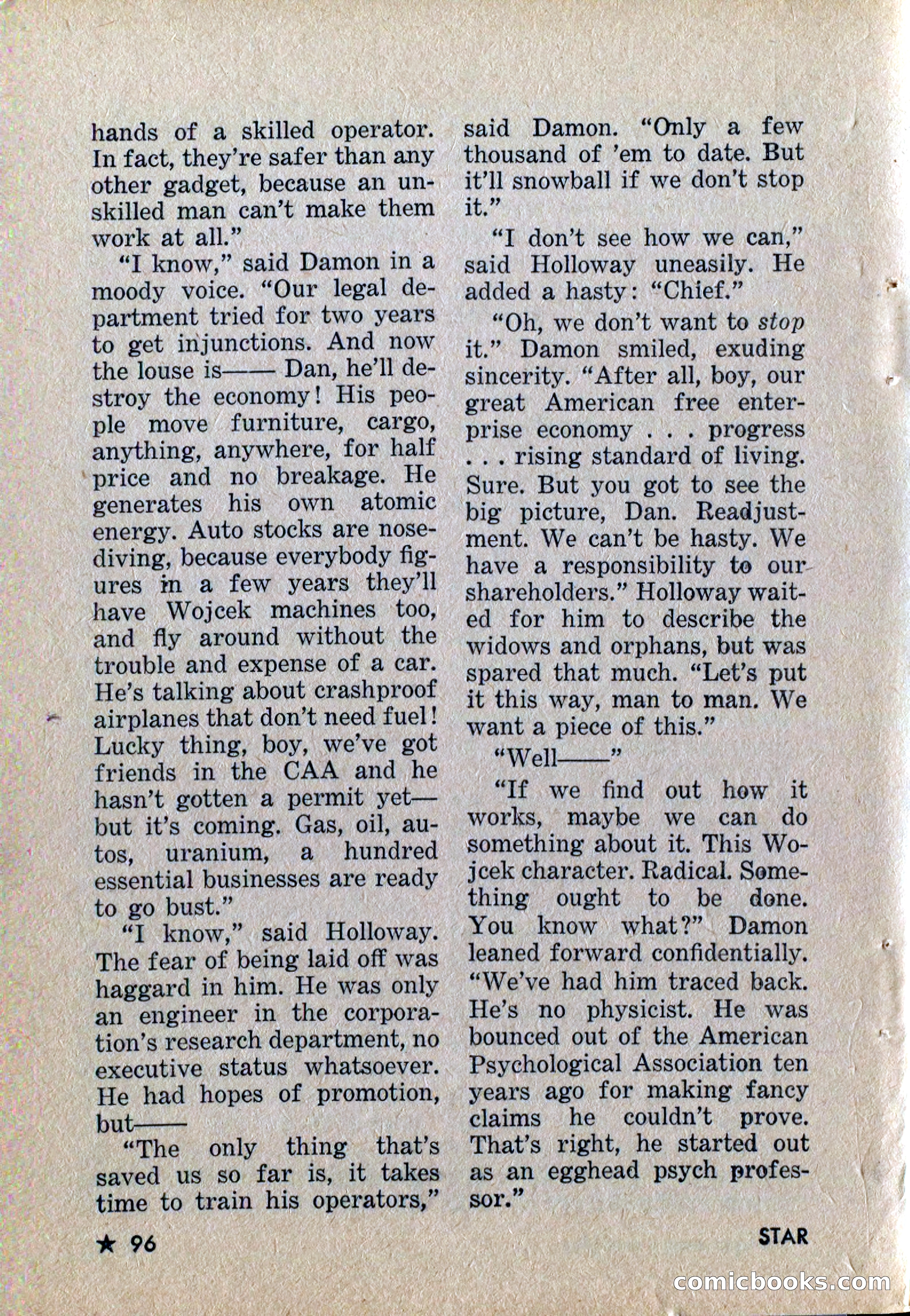 Star Science Fiction, January 1958 — page 98 of 132