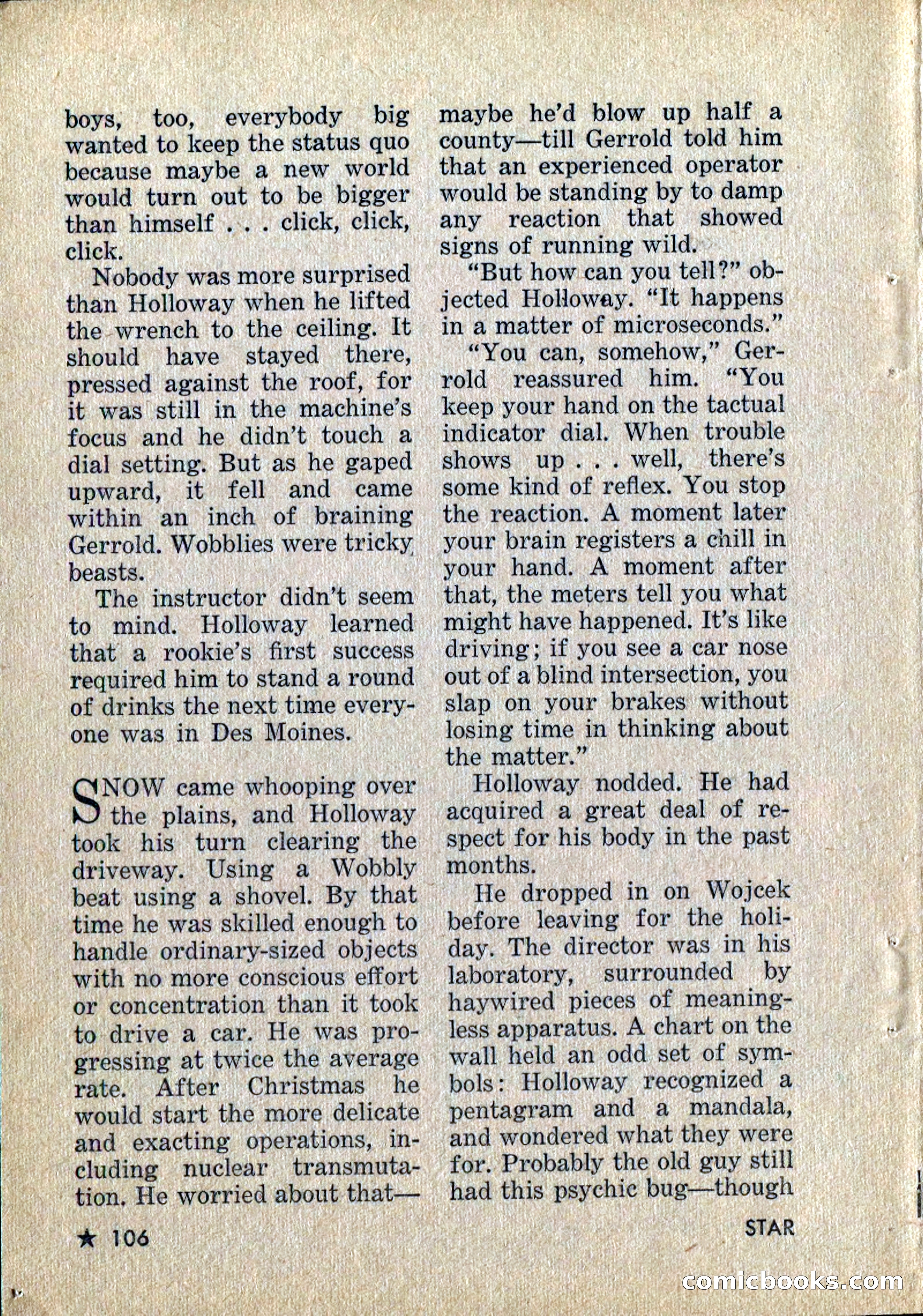 Star Science Fiction, January 1958 — page 108 of 132