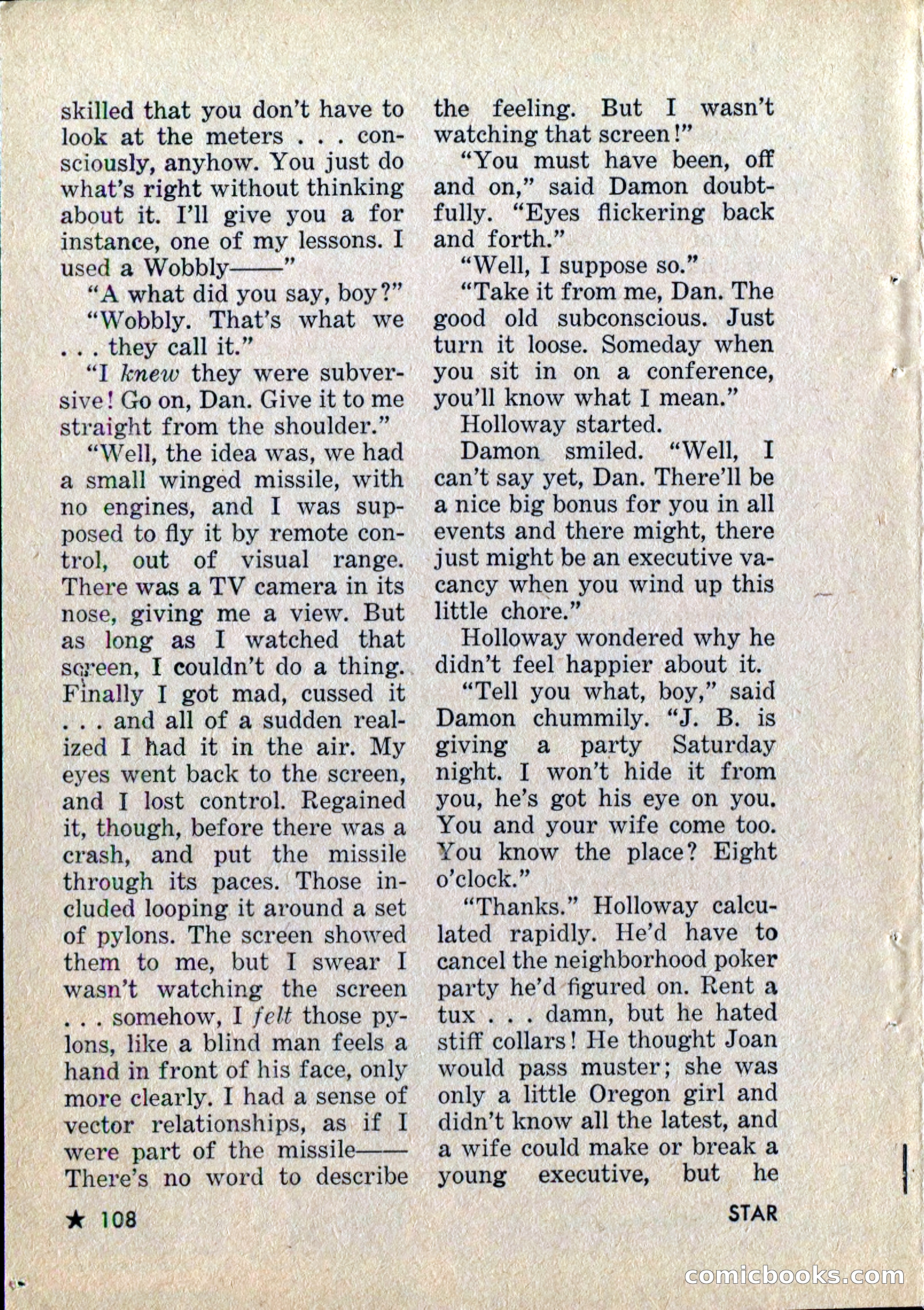 Star Science Fiction, January 1958 — page 110 of 132