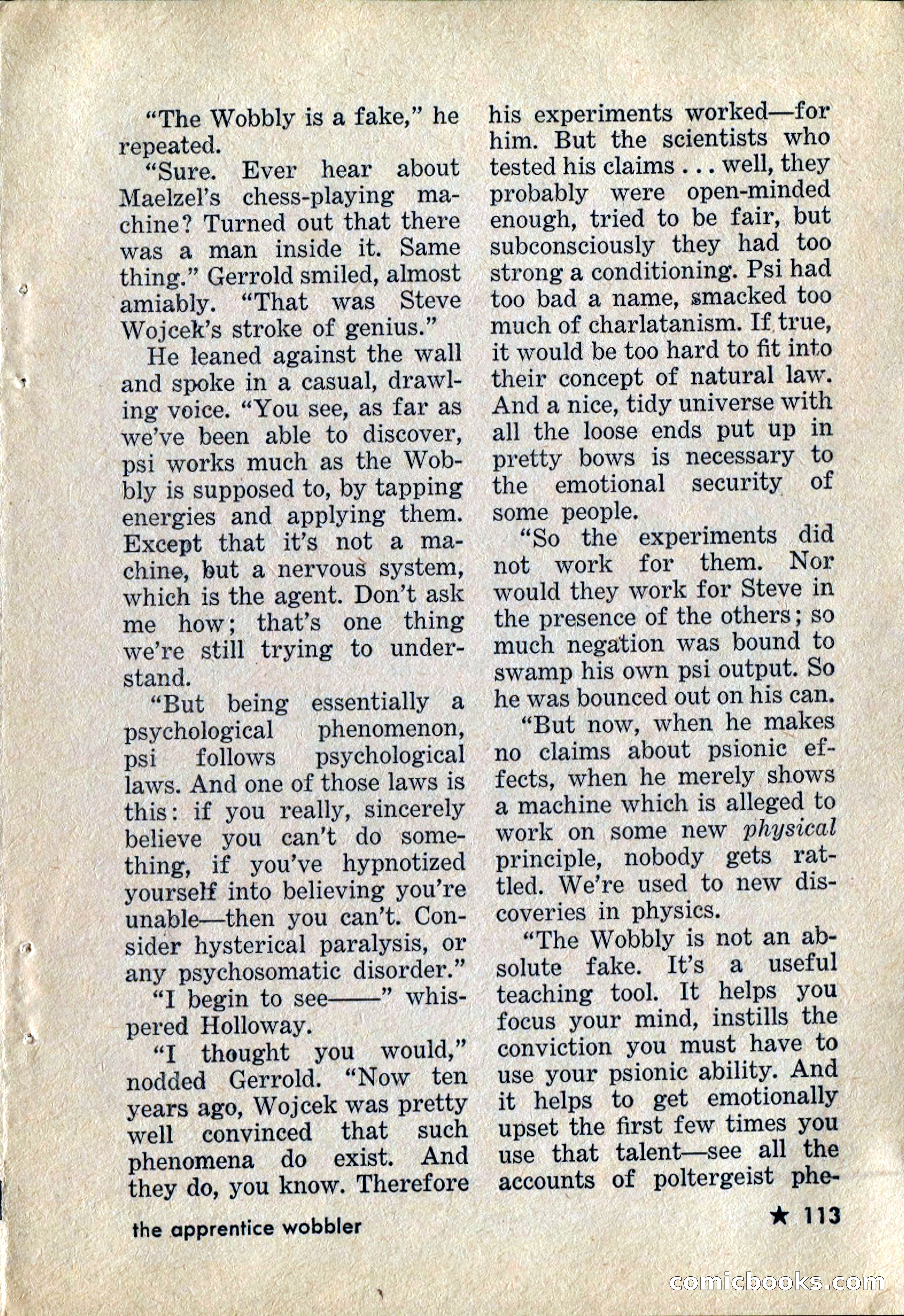 Star Science Fiction, January 1958 — page 115 of 132