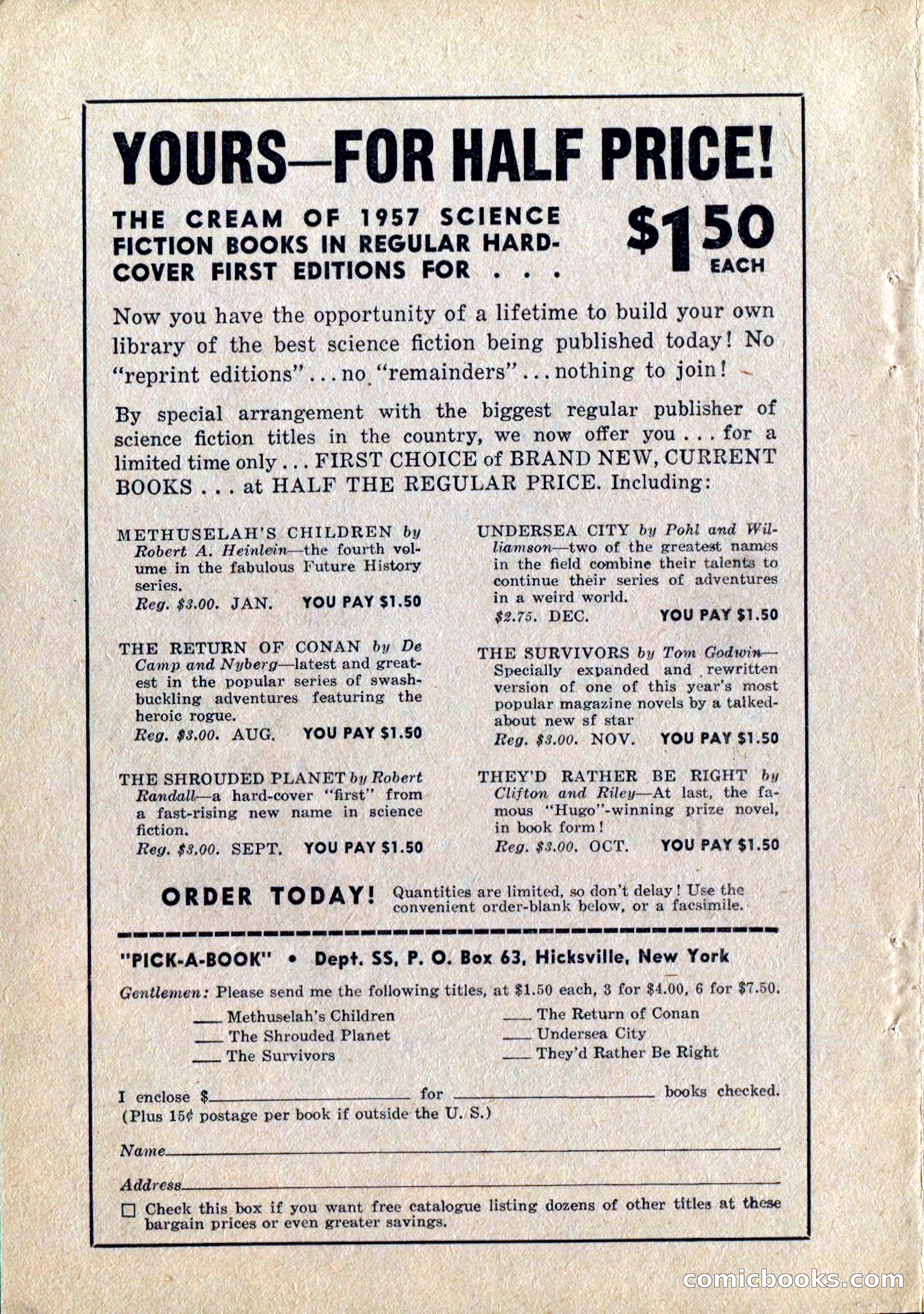 Star Science Fiction, January 1958 — page 118 of 132