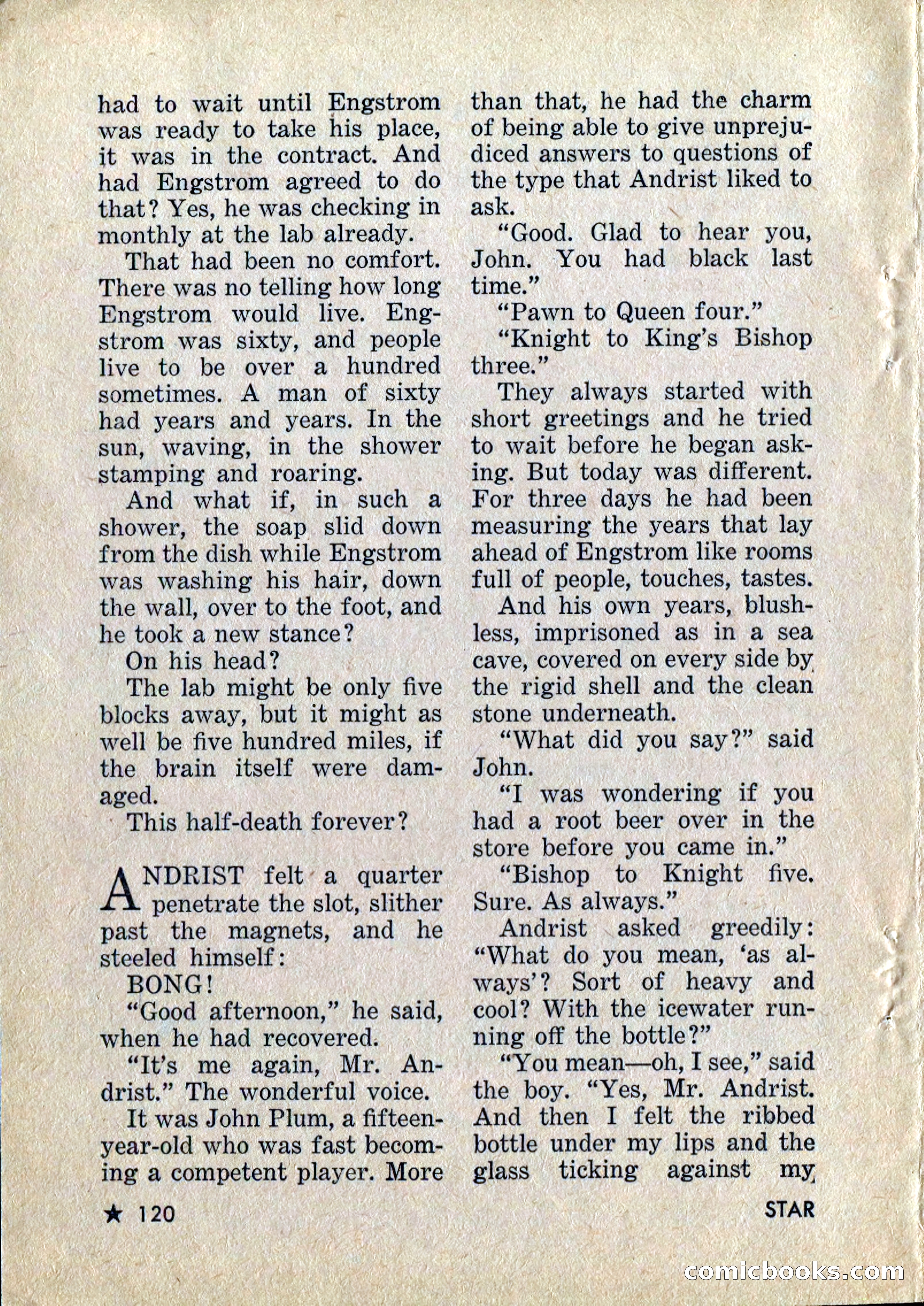 Star Science Fiction, January 1958 — page 122 of 132