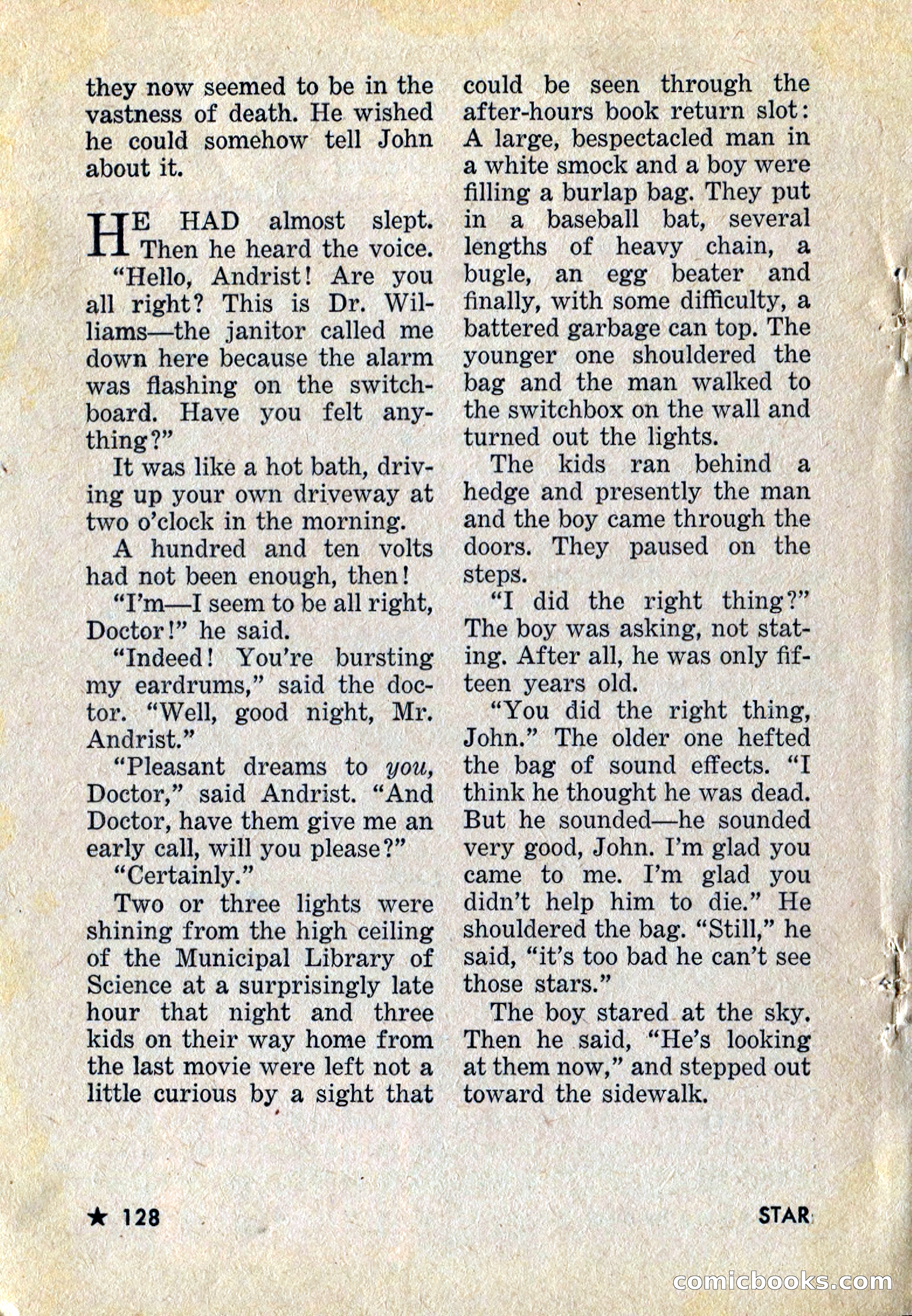 Star Science Fiction, January 1958 — page 130 of 132
