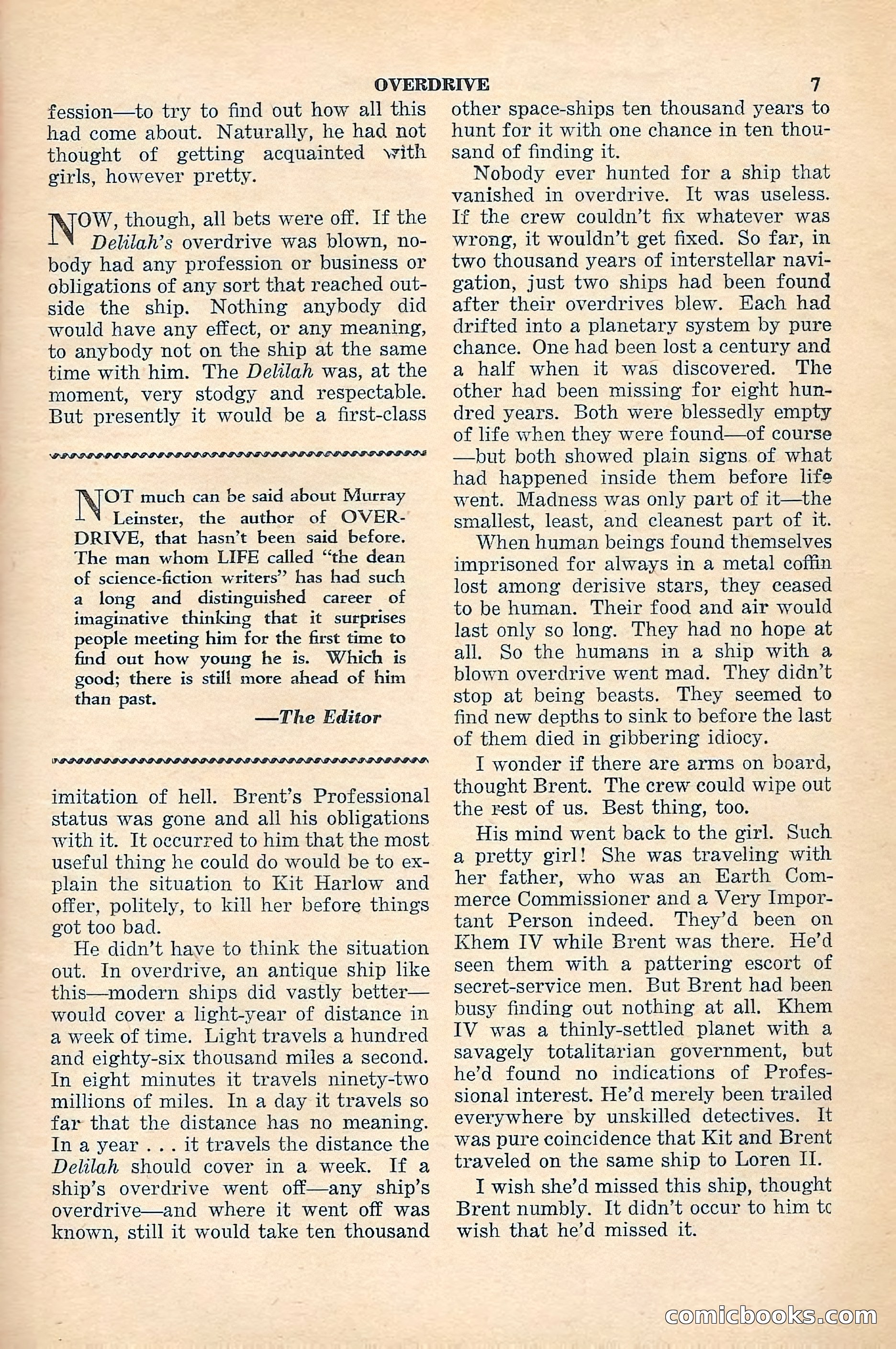 Startling Stories (New Zealand Edition) — page 7 of 68