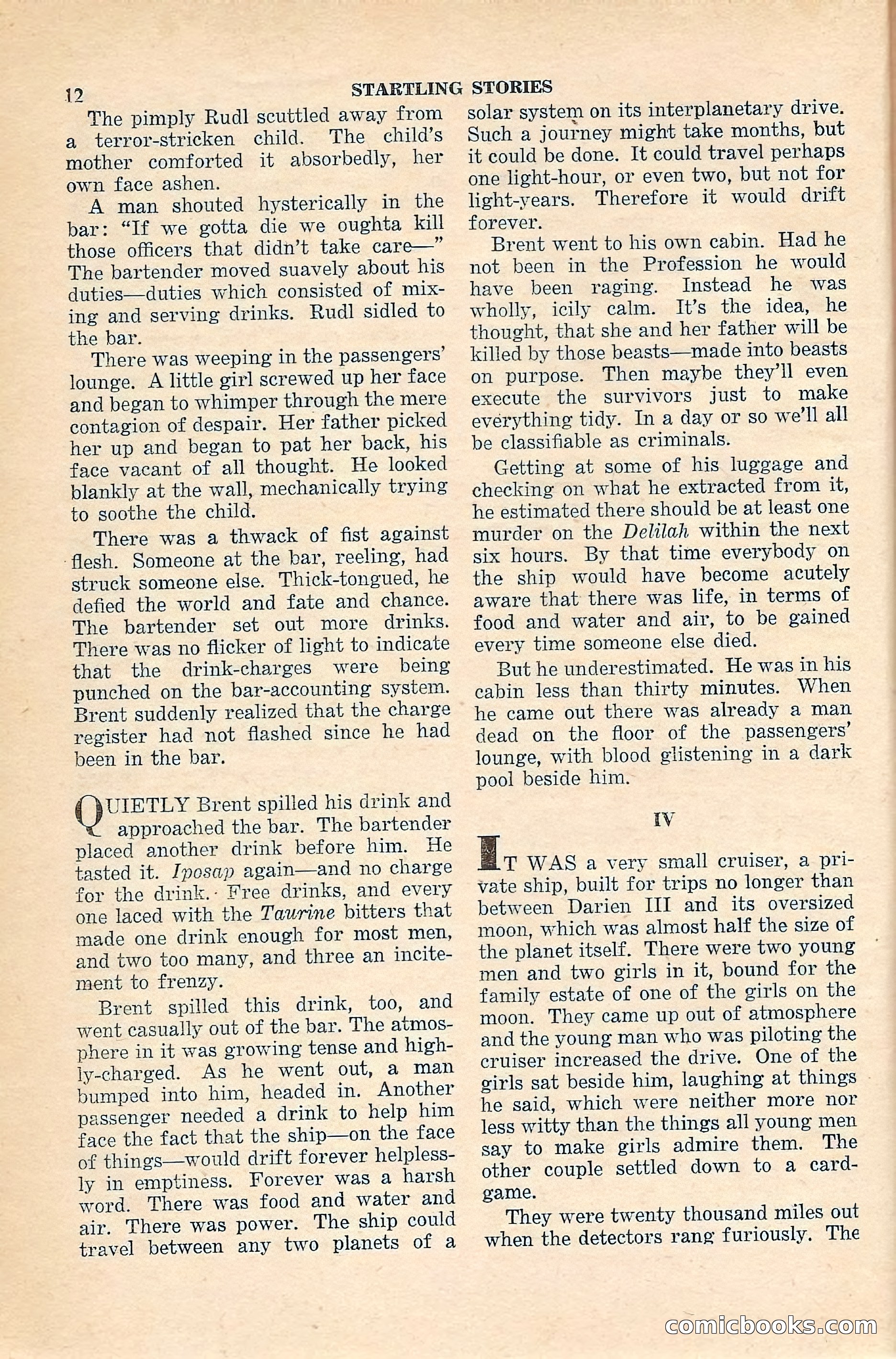 Startling Stories (New Zealand Edition) — page 12 of 68