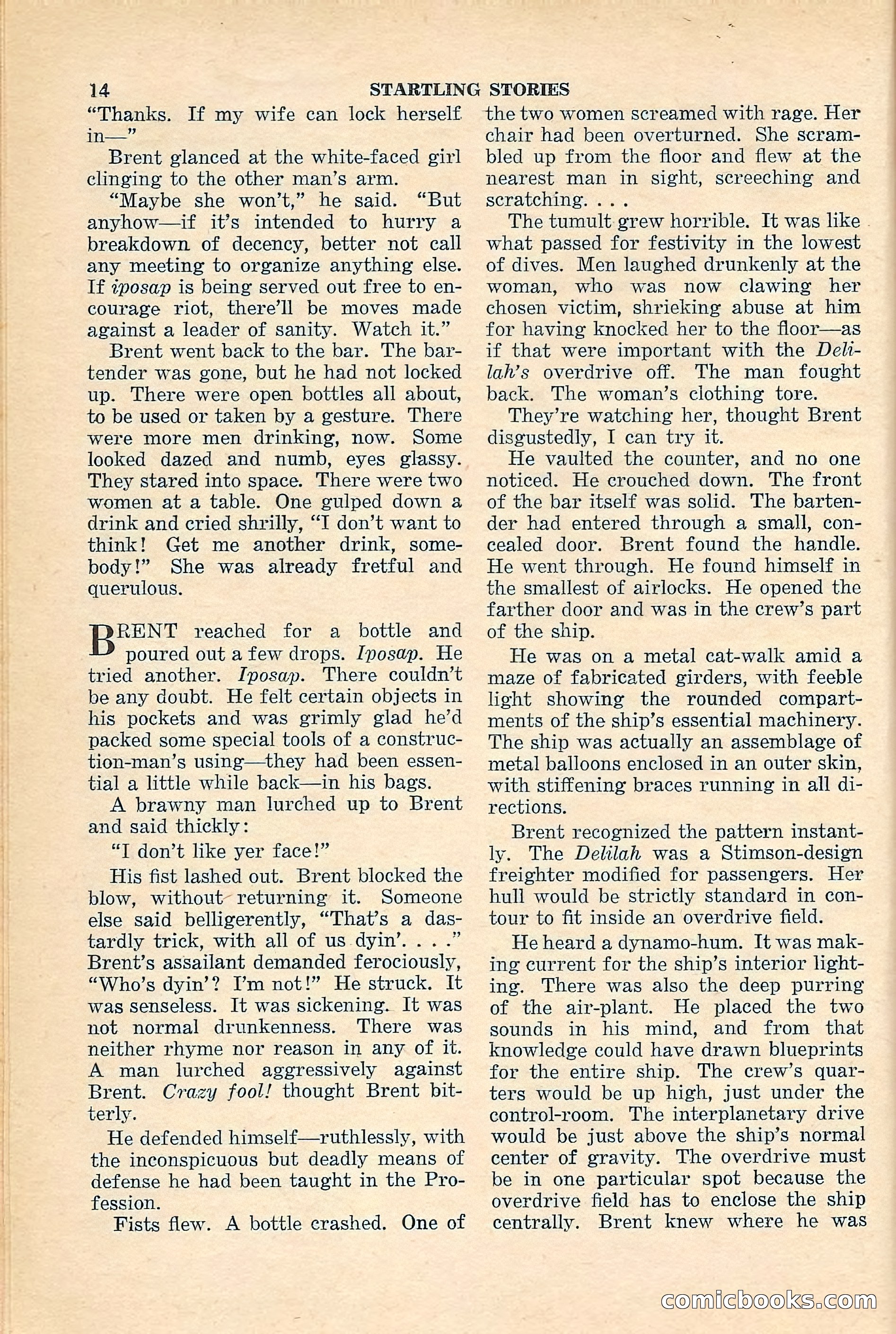 Startling Stories (New Zealand Edition) — page 14 of 68