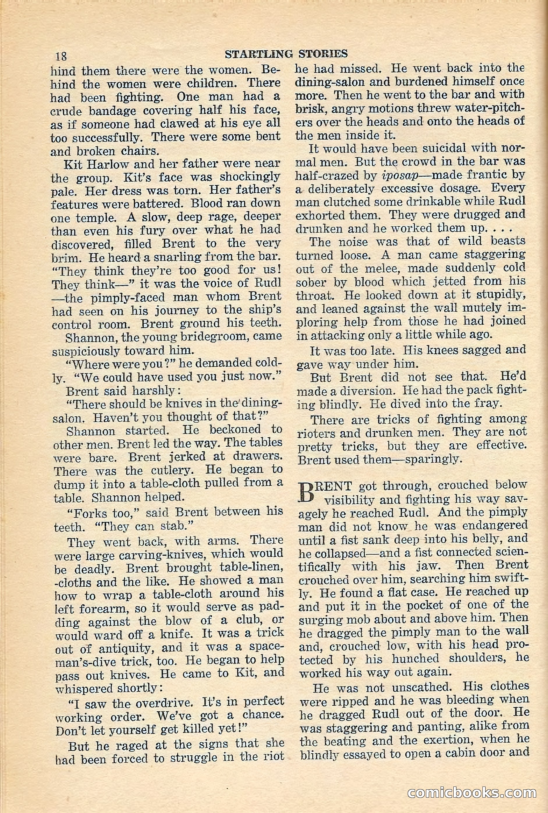 Startling Stories (New Zealand Edition) — page 18 of 68