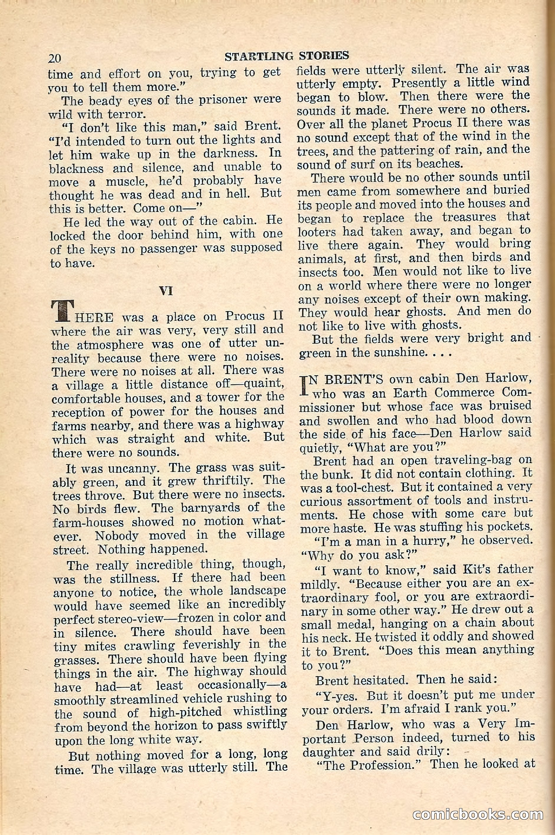 Startling Stories (New Zealand Edition) — page 20 of 68
