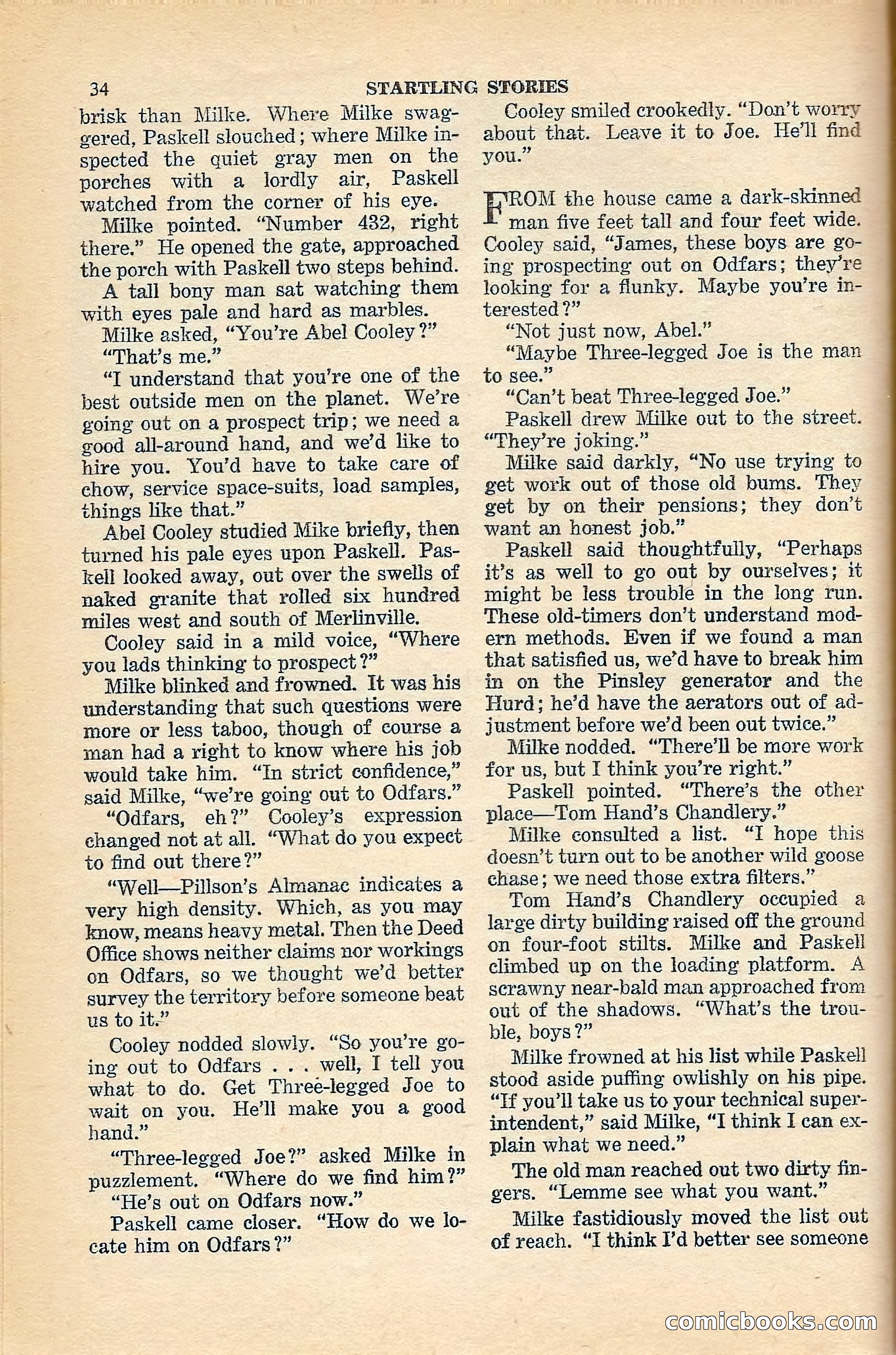 Startling Stories (New Zealand Edition) — page 34 of 68