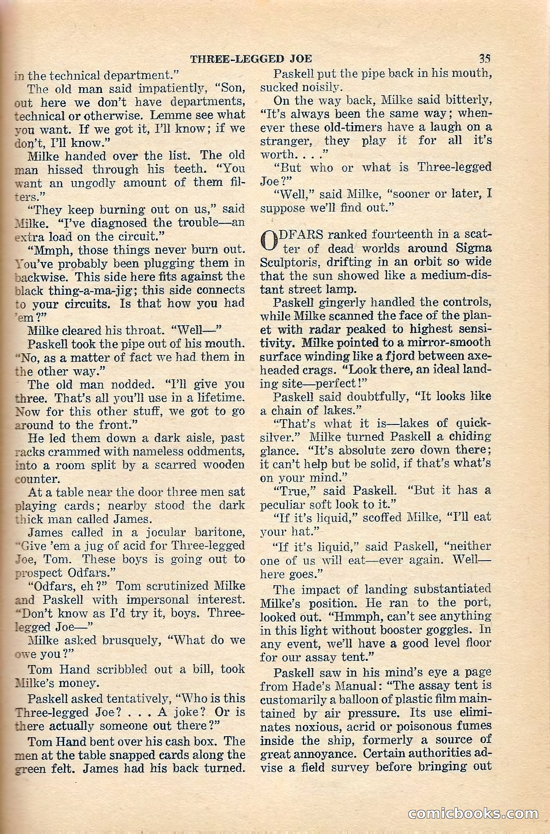 Startling Stories (New Zealand Edition) — page 35 of 68