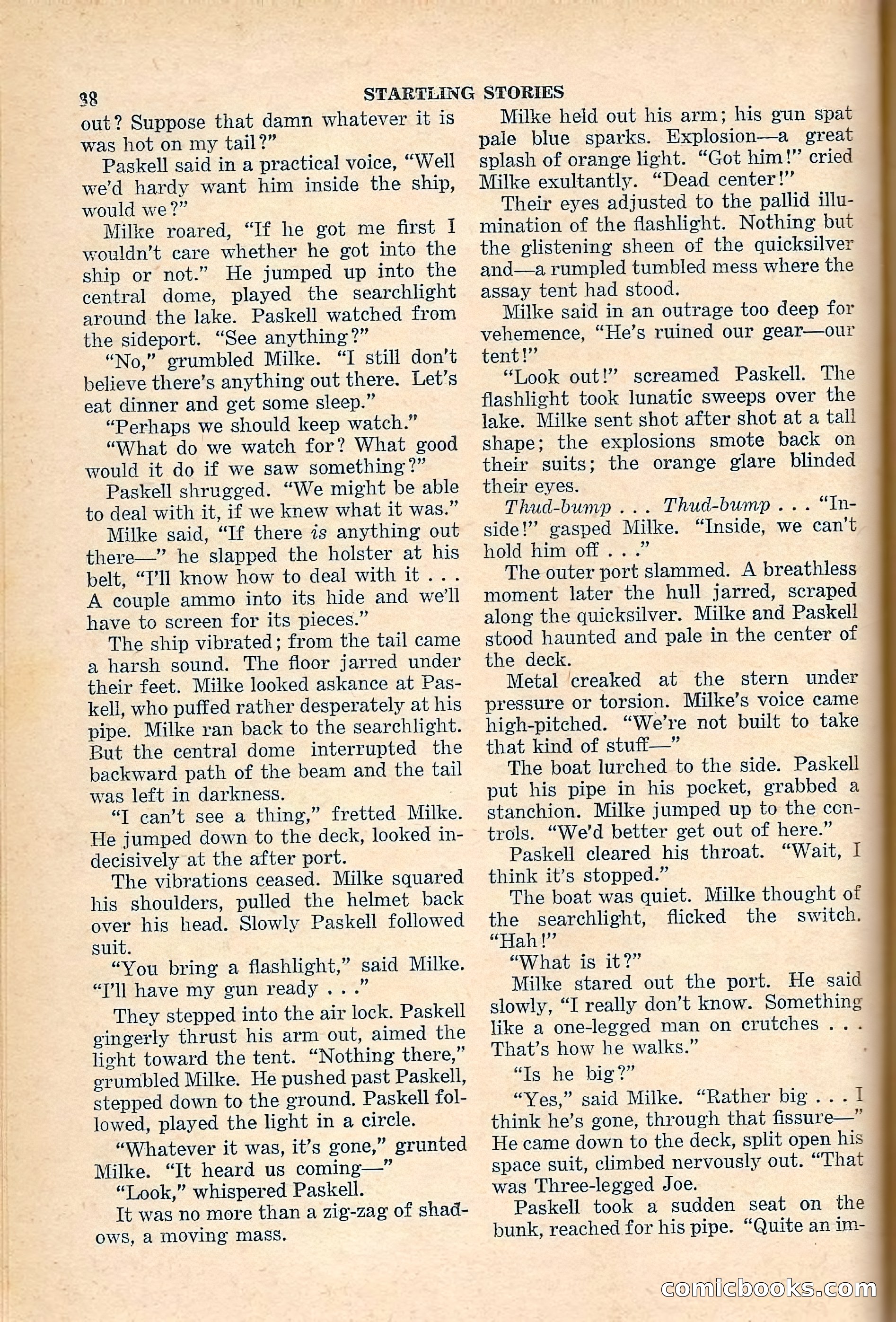 Startling Stories (New Zealand Edition) — page 38 of 68