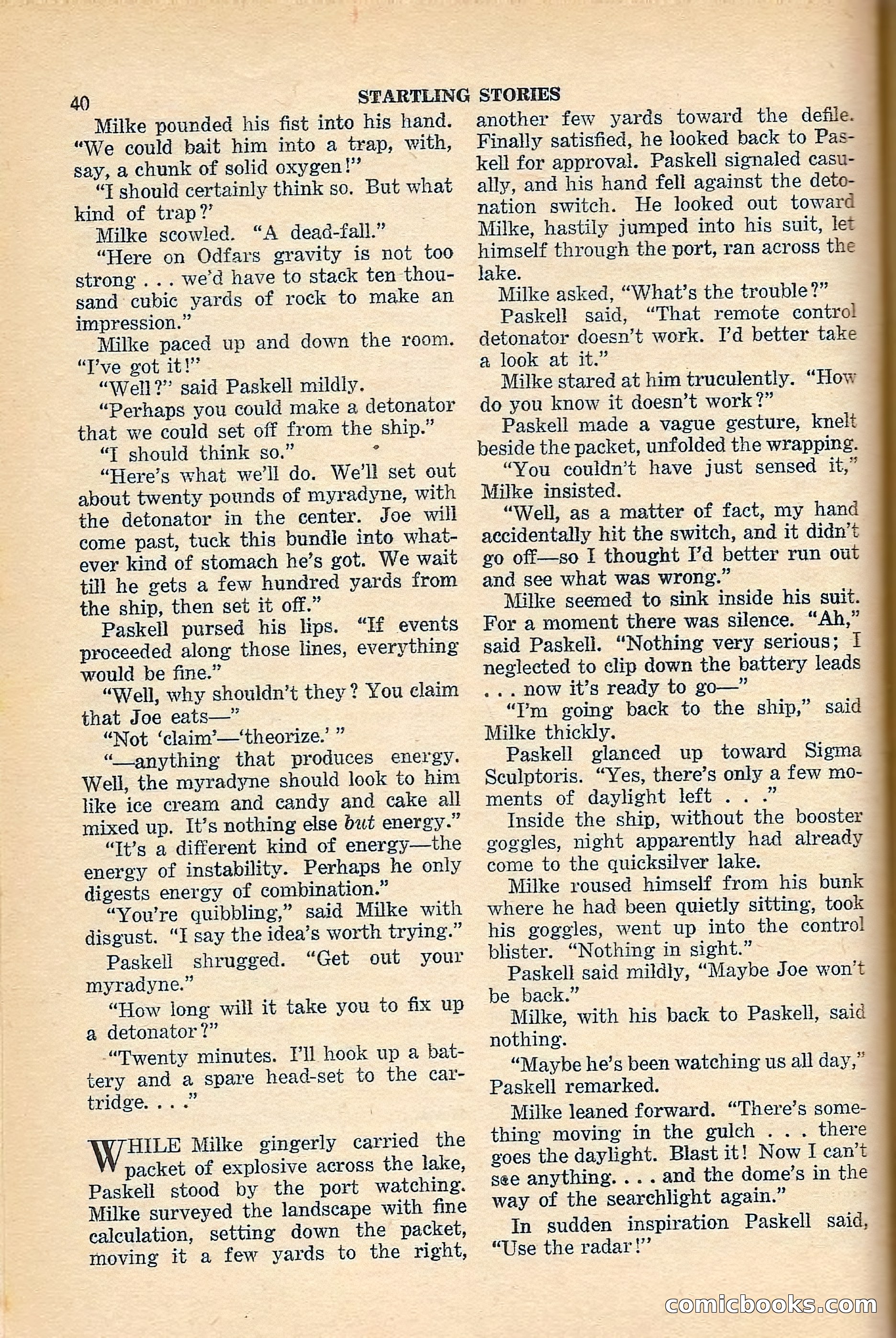 Startling Stories (New Zealand Edition) — page 40 of 68