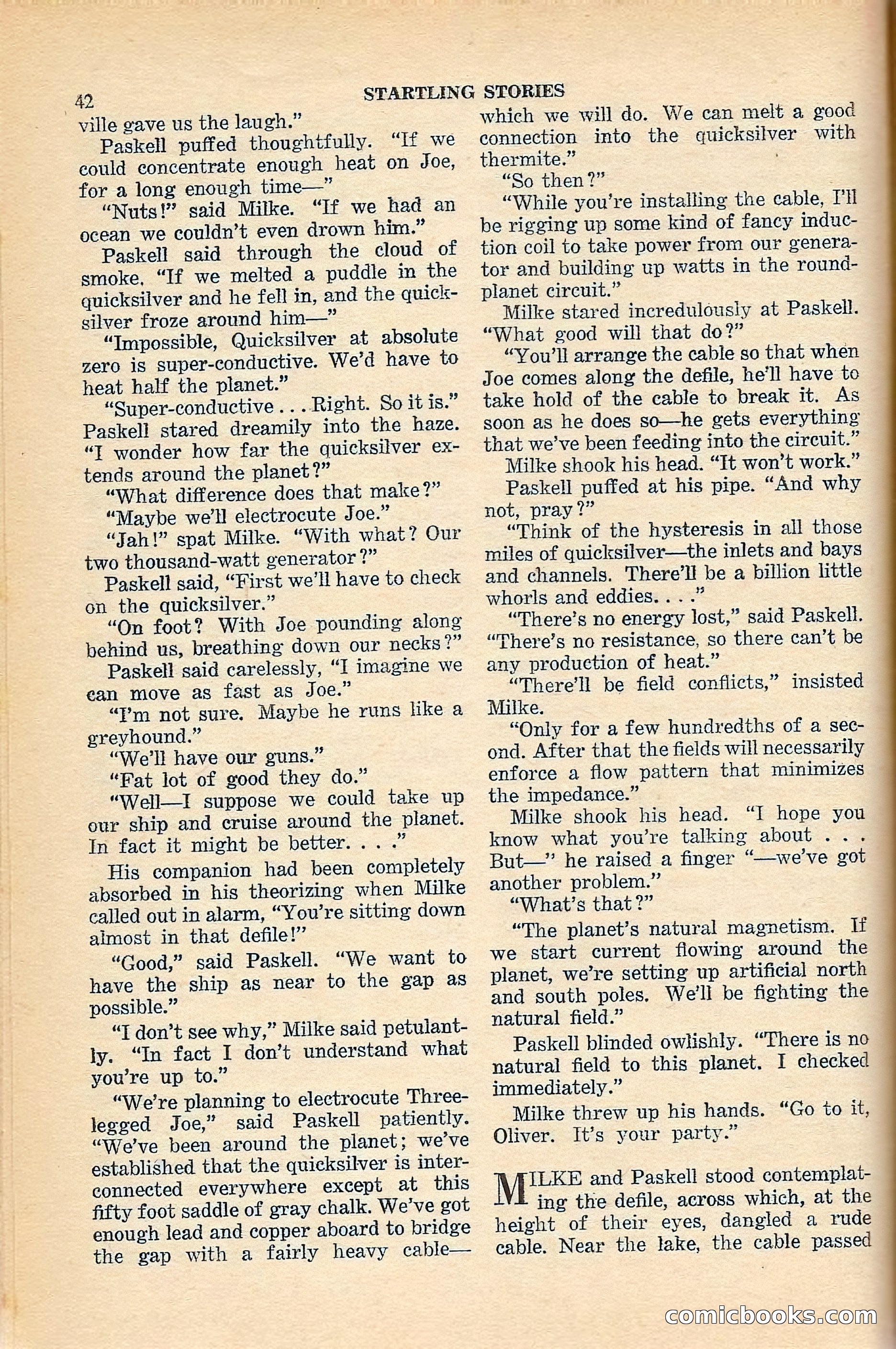 Startling Stories (New Zealand Edition) — page 42 of 68