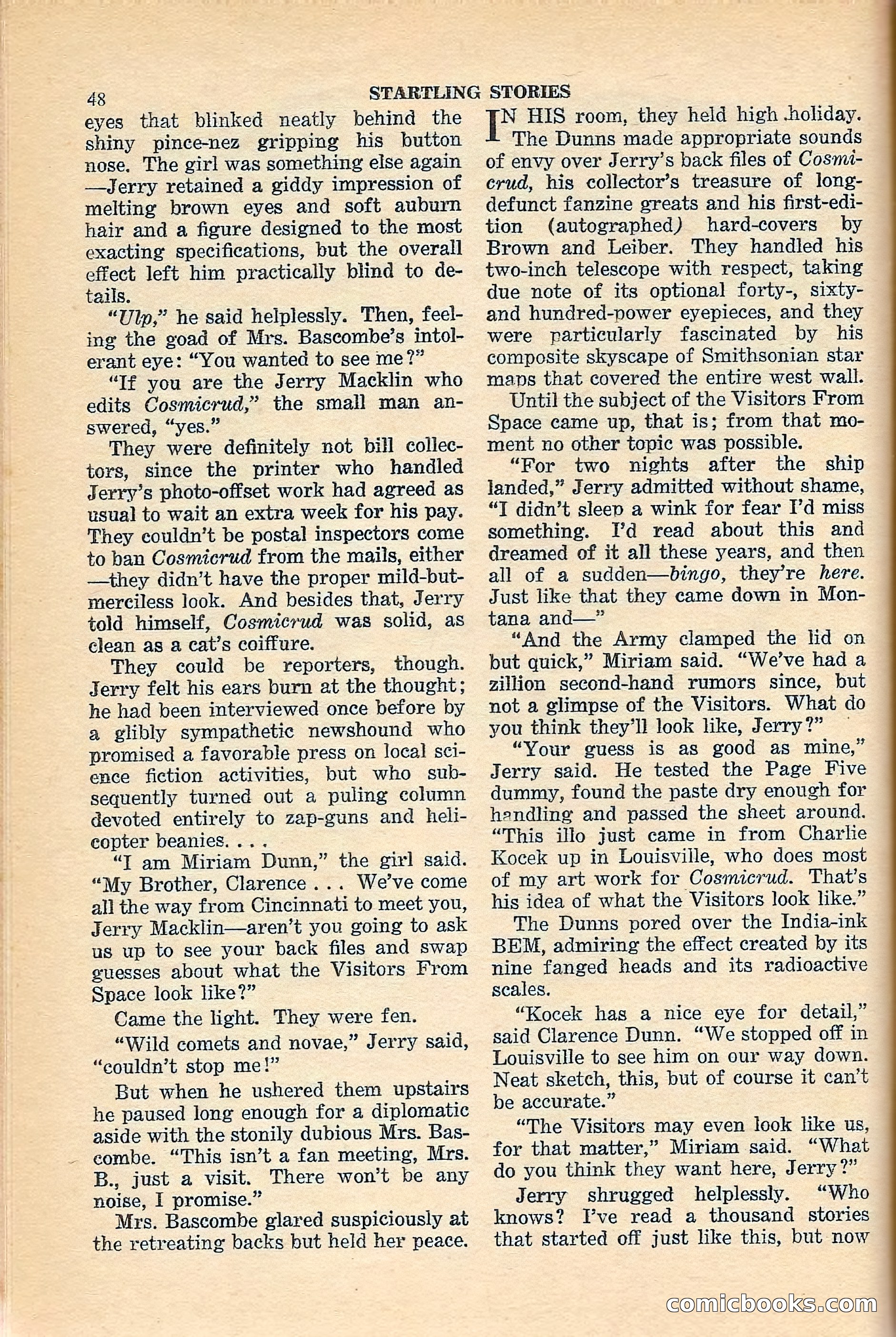 Startling Stories (New Zealand Edition) — page 48 of 68