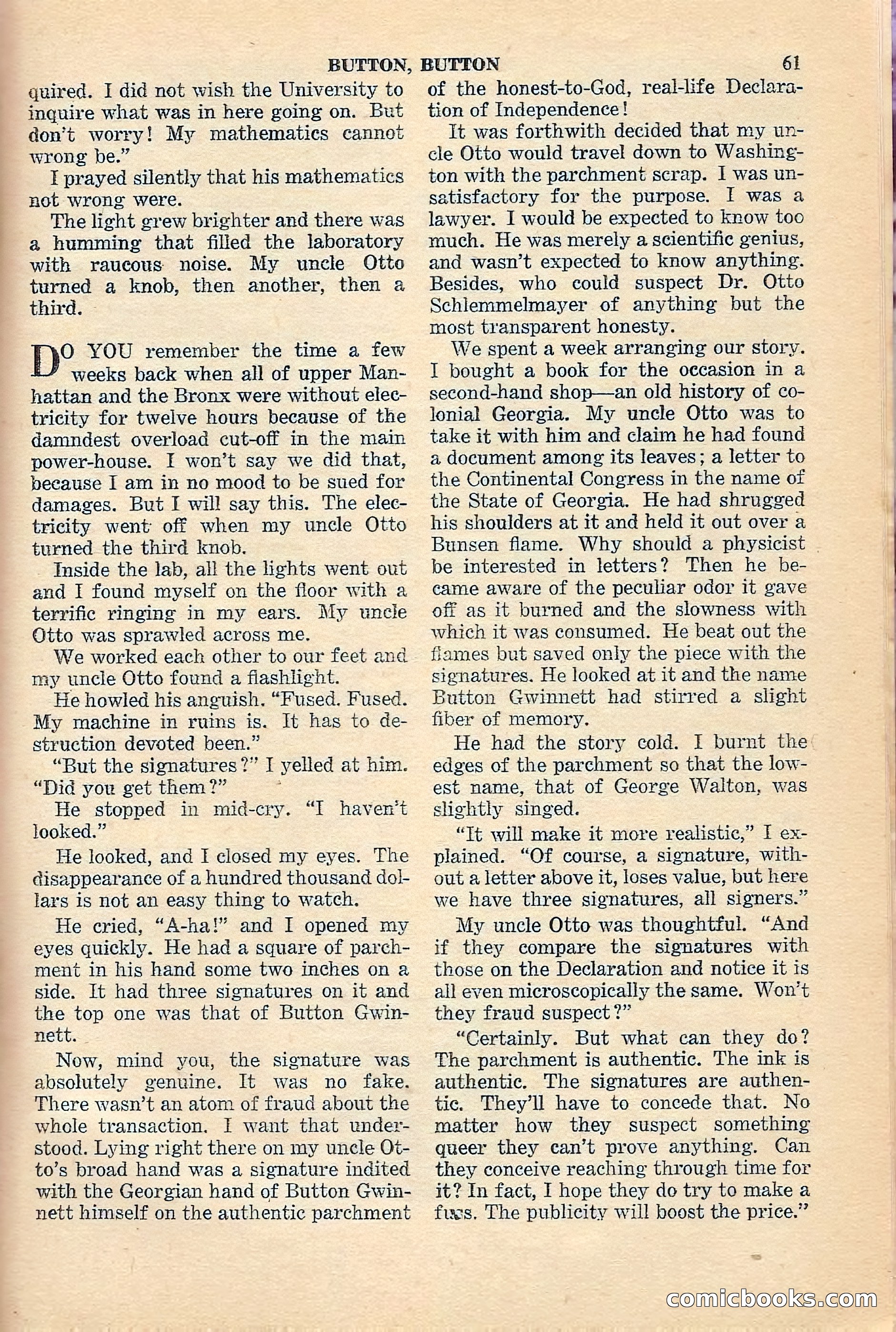 Startling Stories (New Zealand Edition) — page 61 of 68