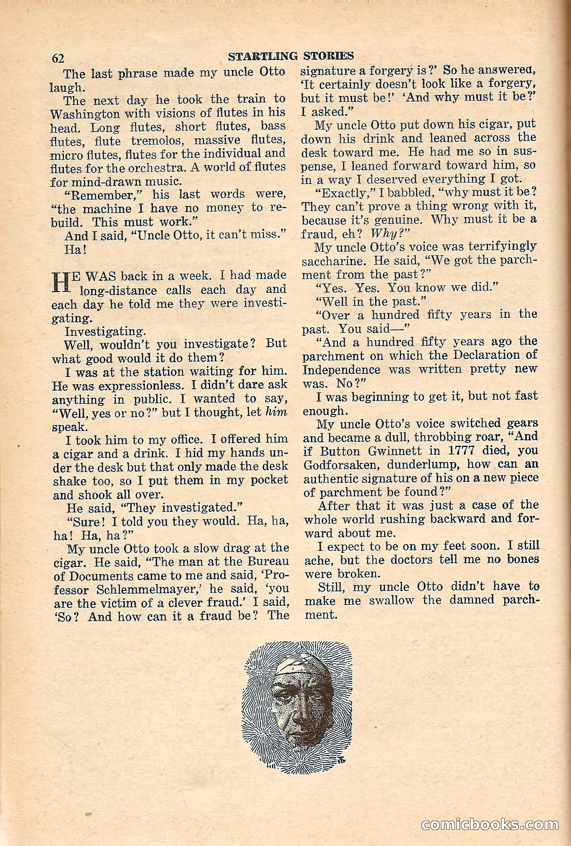 Startling Stories (New Zealand Edition) — page 62 of 68