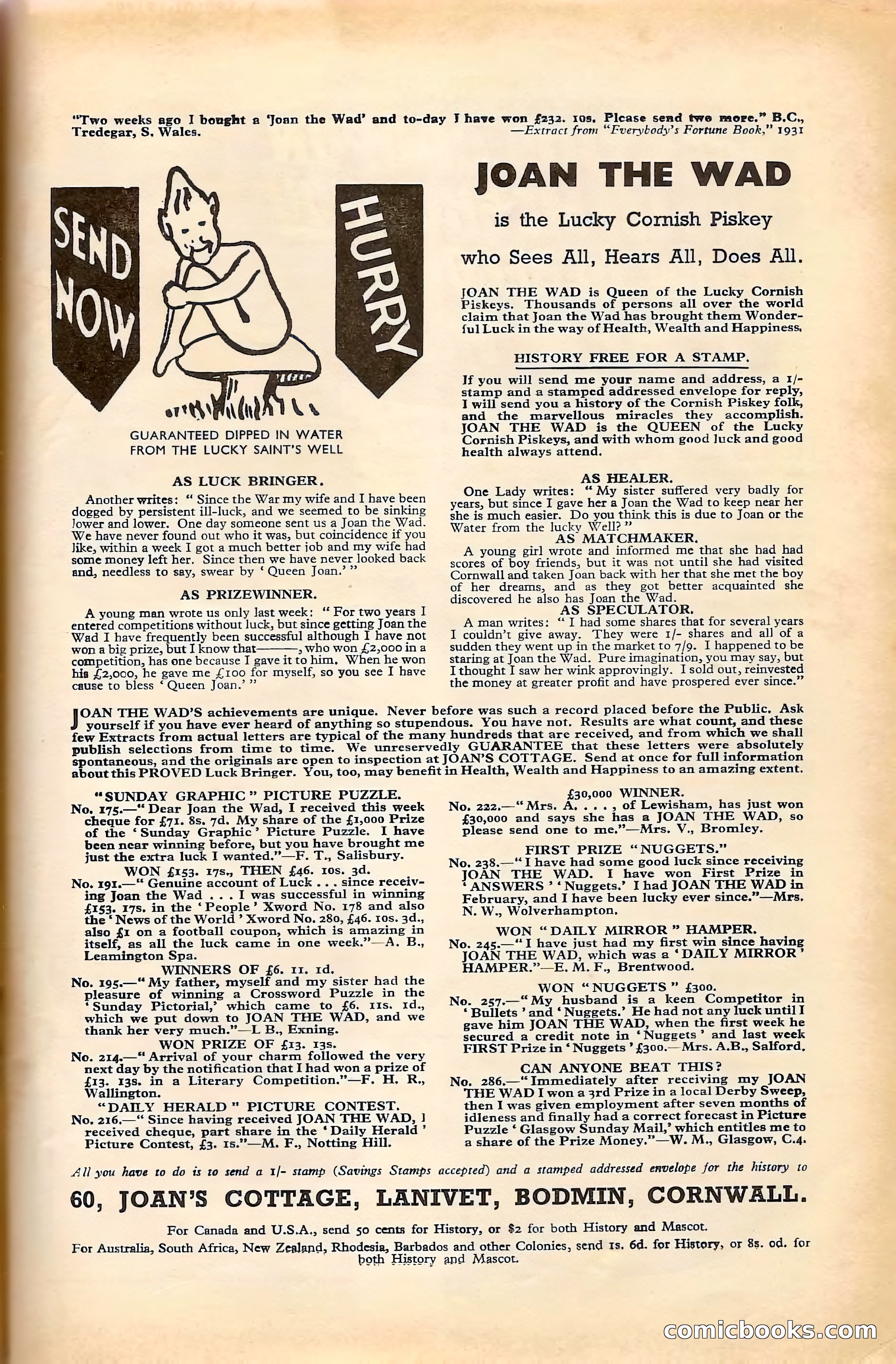 Startling Stories (New Zealand Edition) — page 67 of 68