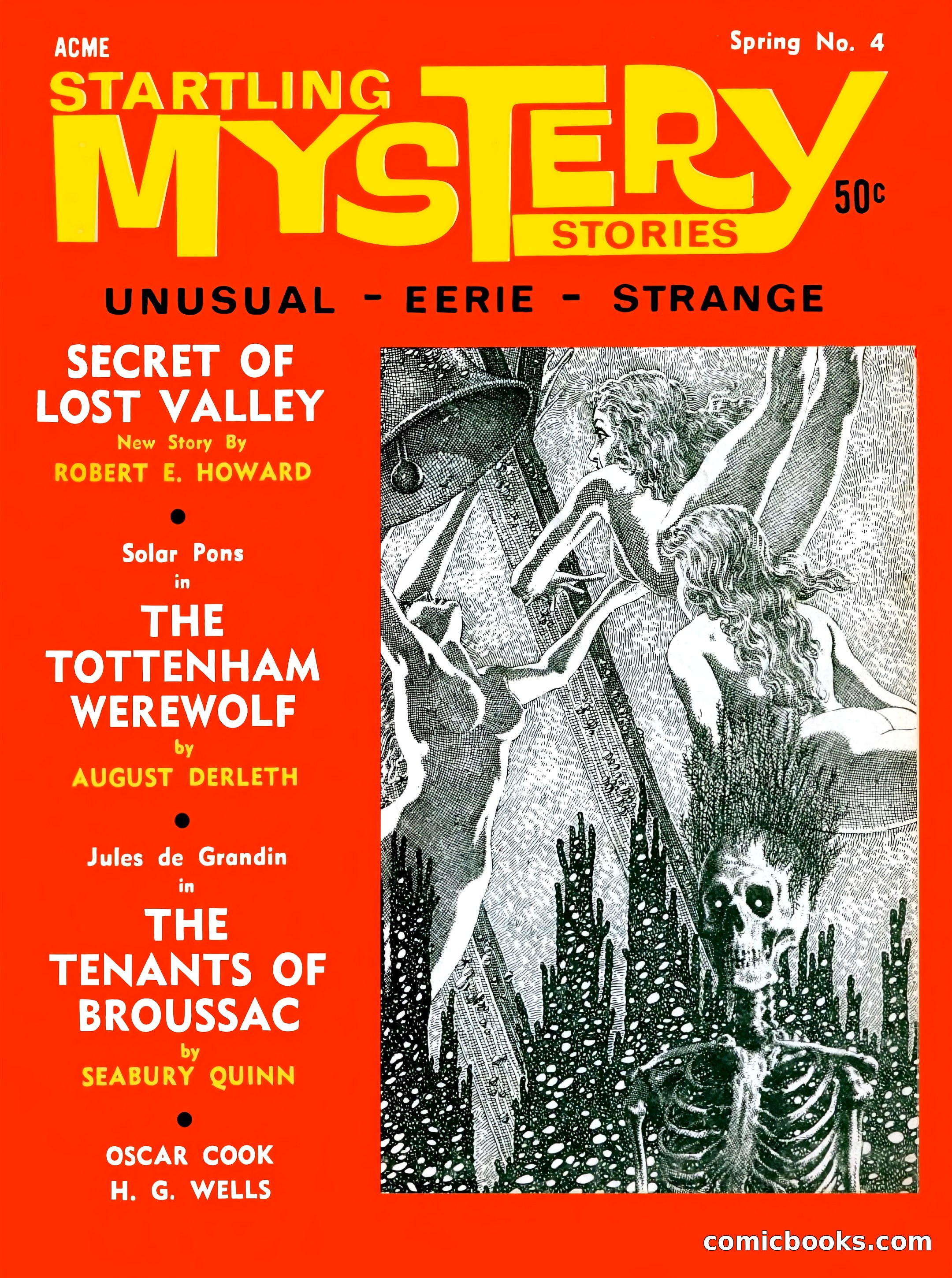 Startling Mystery Stories, No. 4 — page 1 of 132