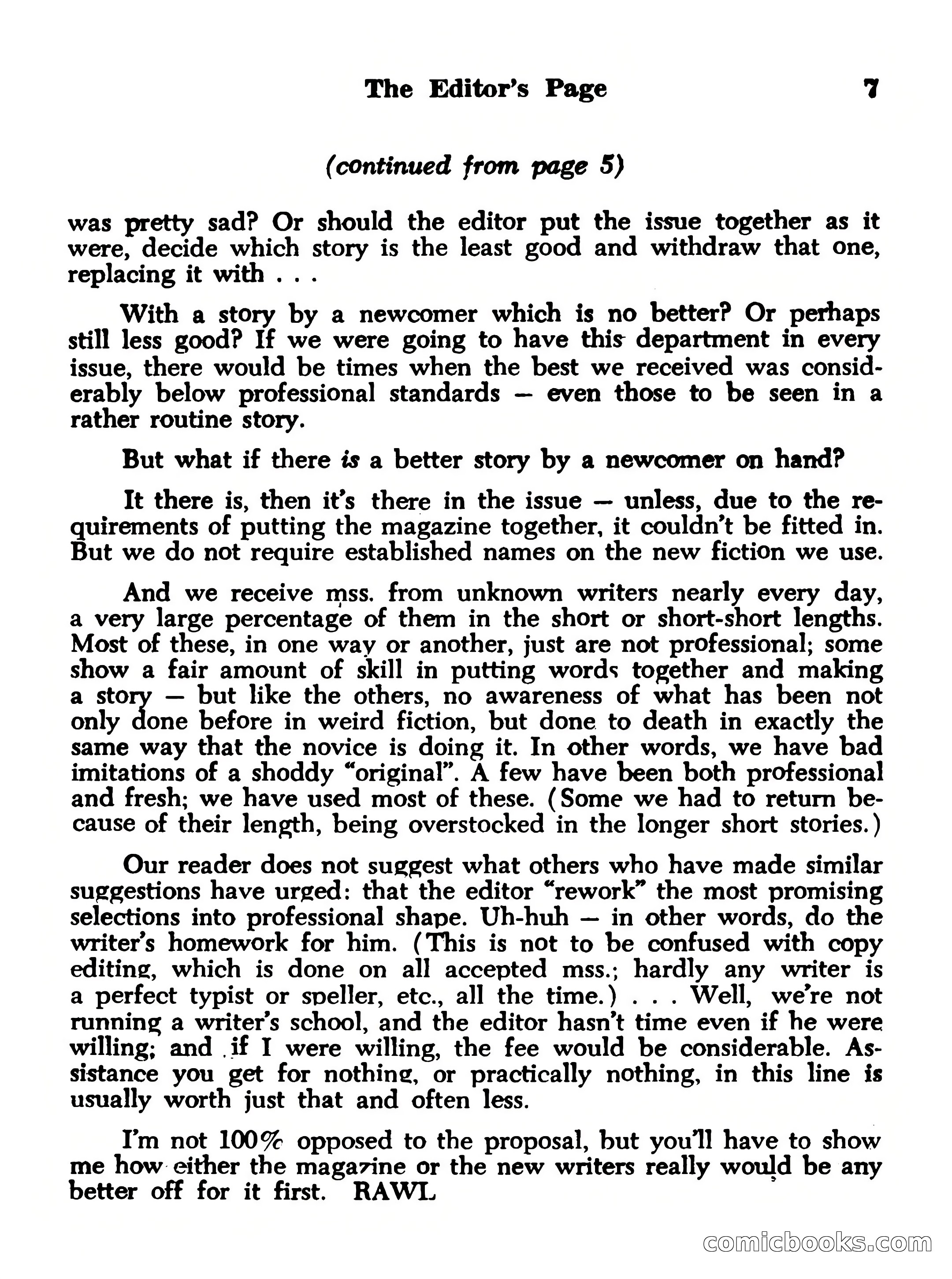 Startling Mystery Stories, No. 4 — page 7 of 132