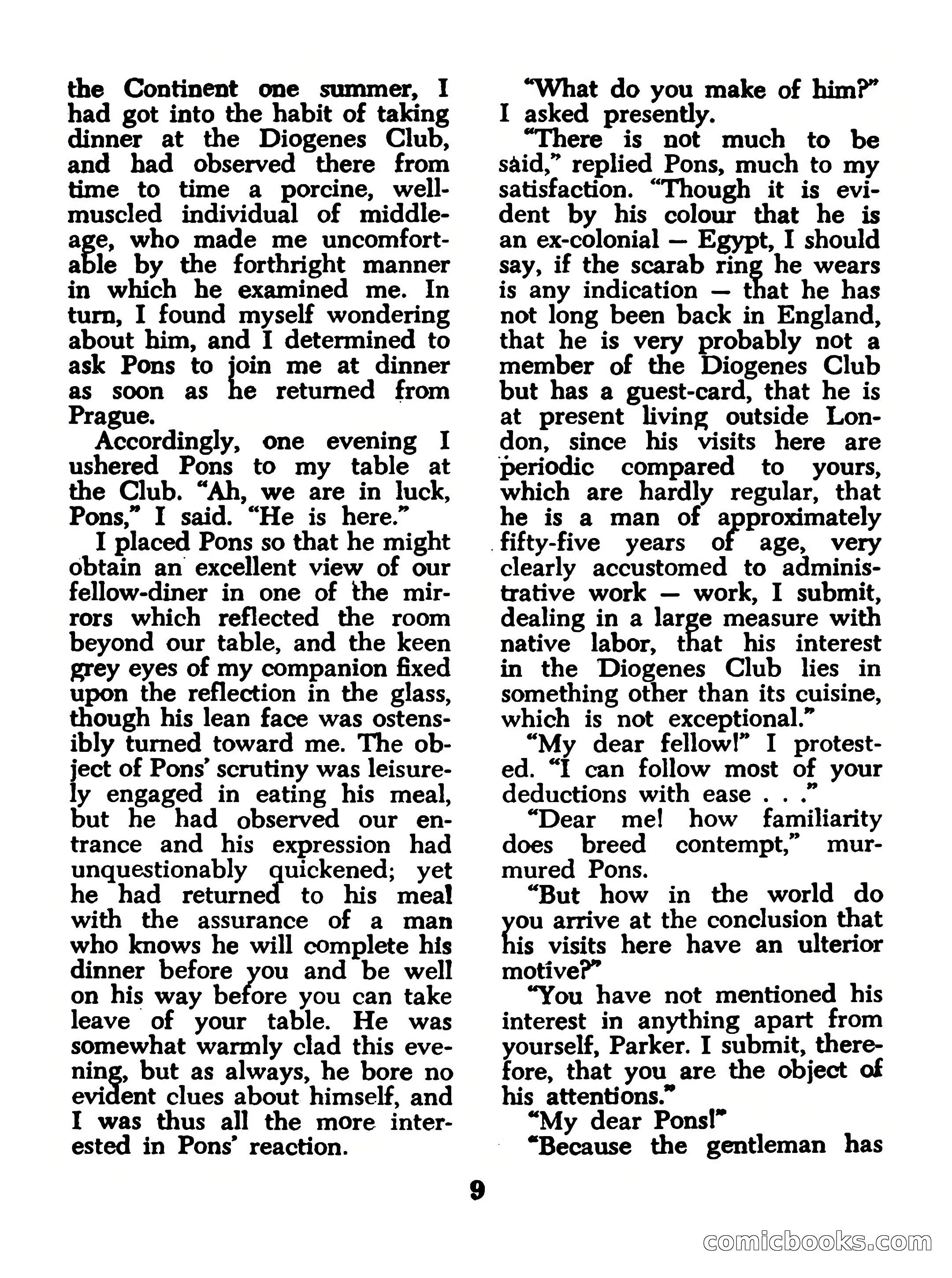 Startling Mystery Stories, No. 4 — page 9 of 132
