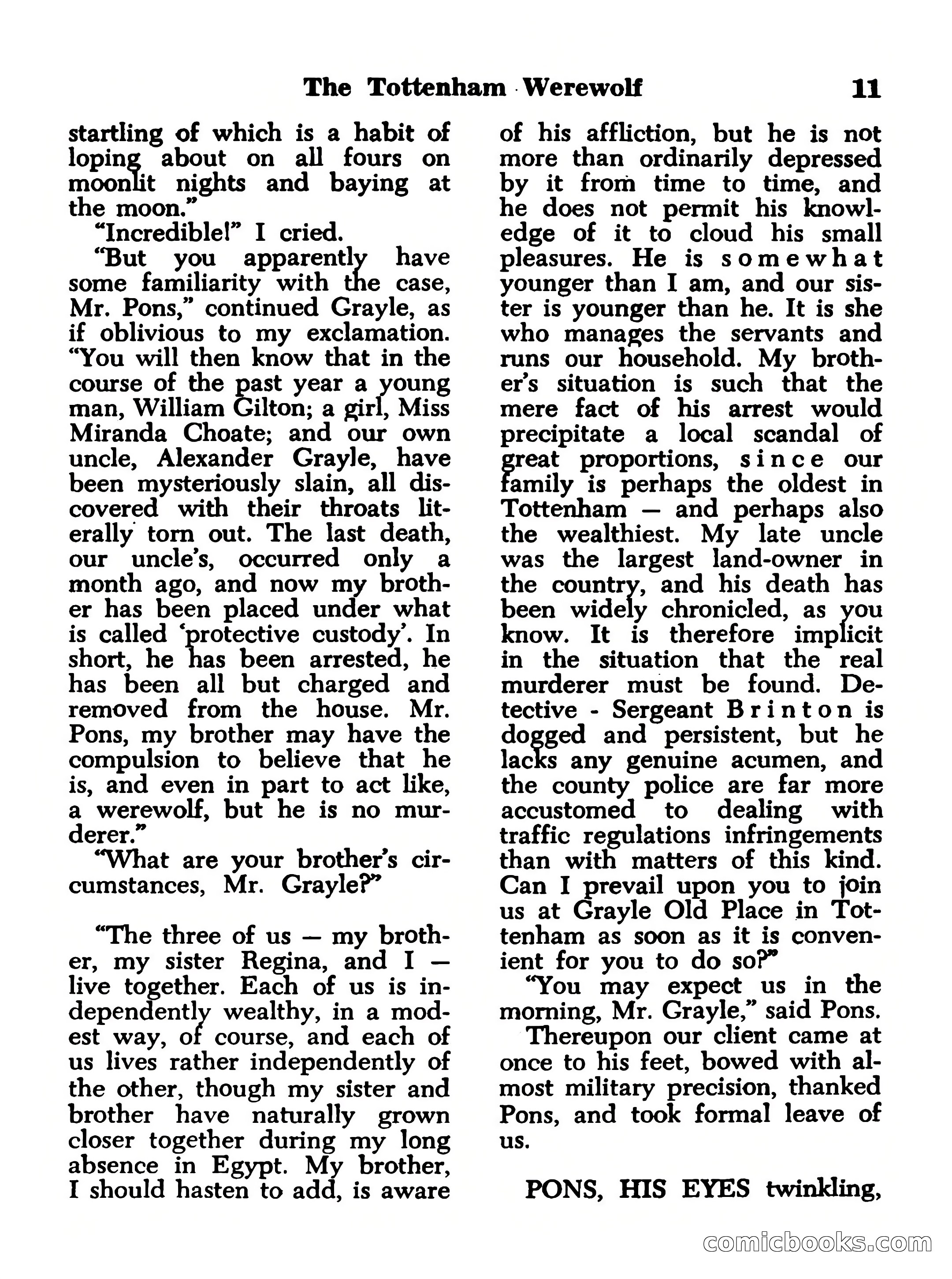 Startling Mystery Stories, No. 4 — page 11 of 132