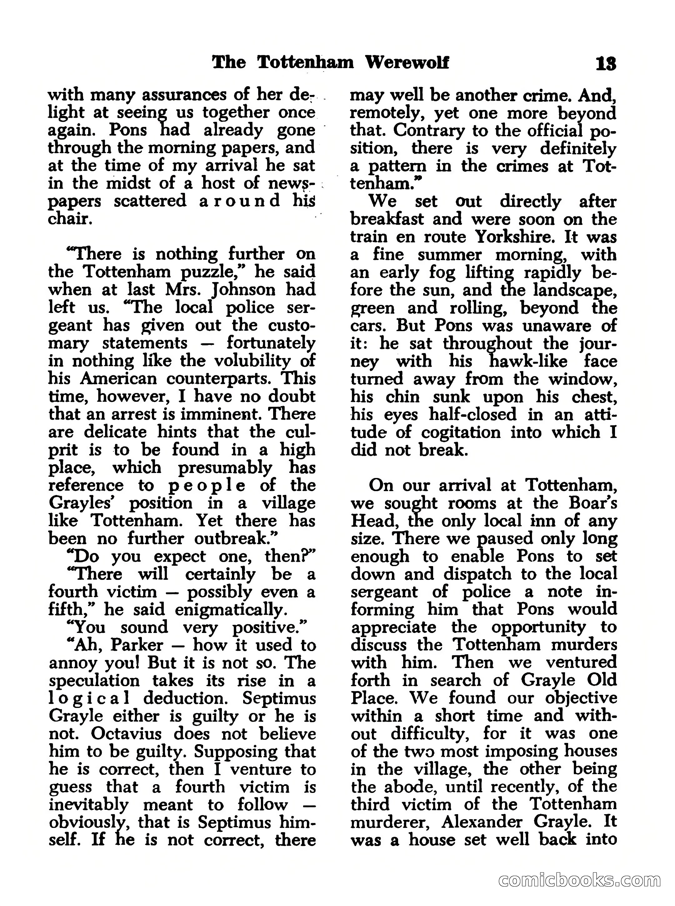 Startling Mystery Stories, No. 4 — page 13 of 132