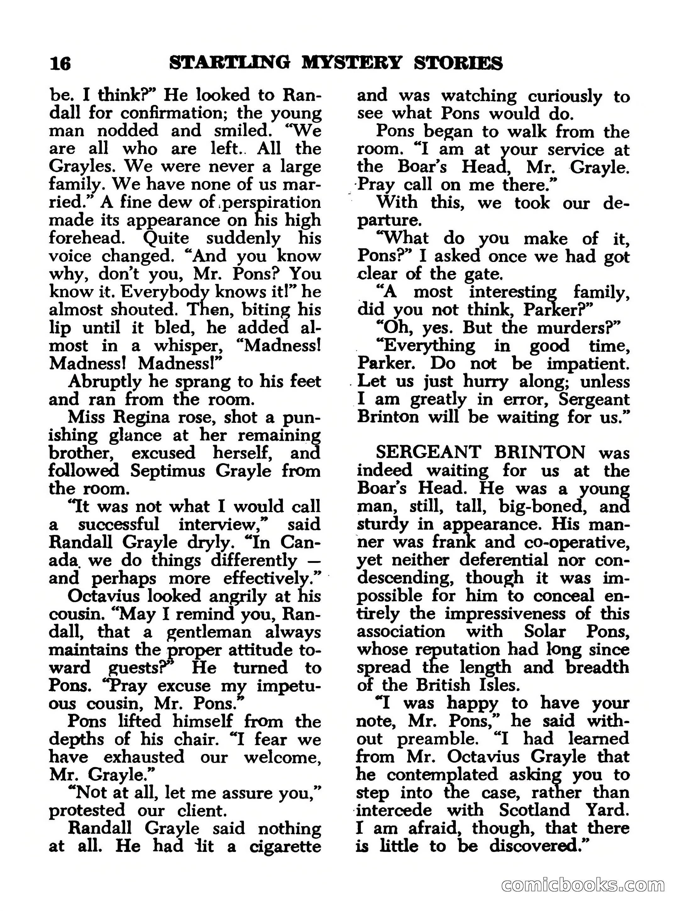 Startling Mystery Stories, No. 4 — page 16 of 132