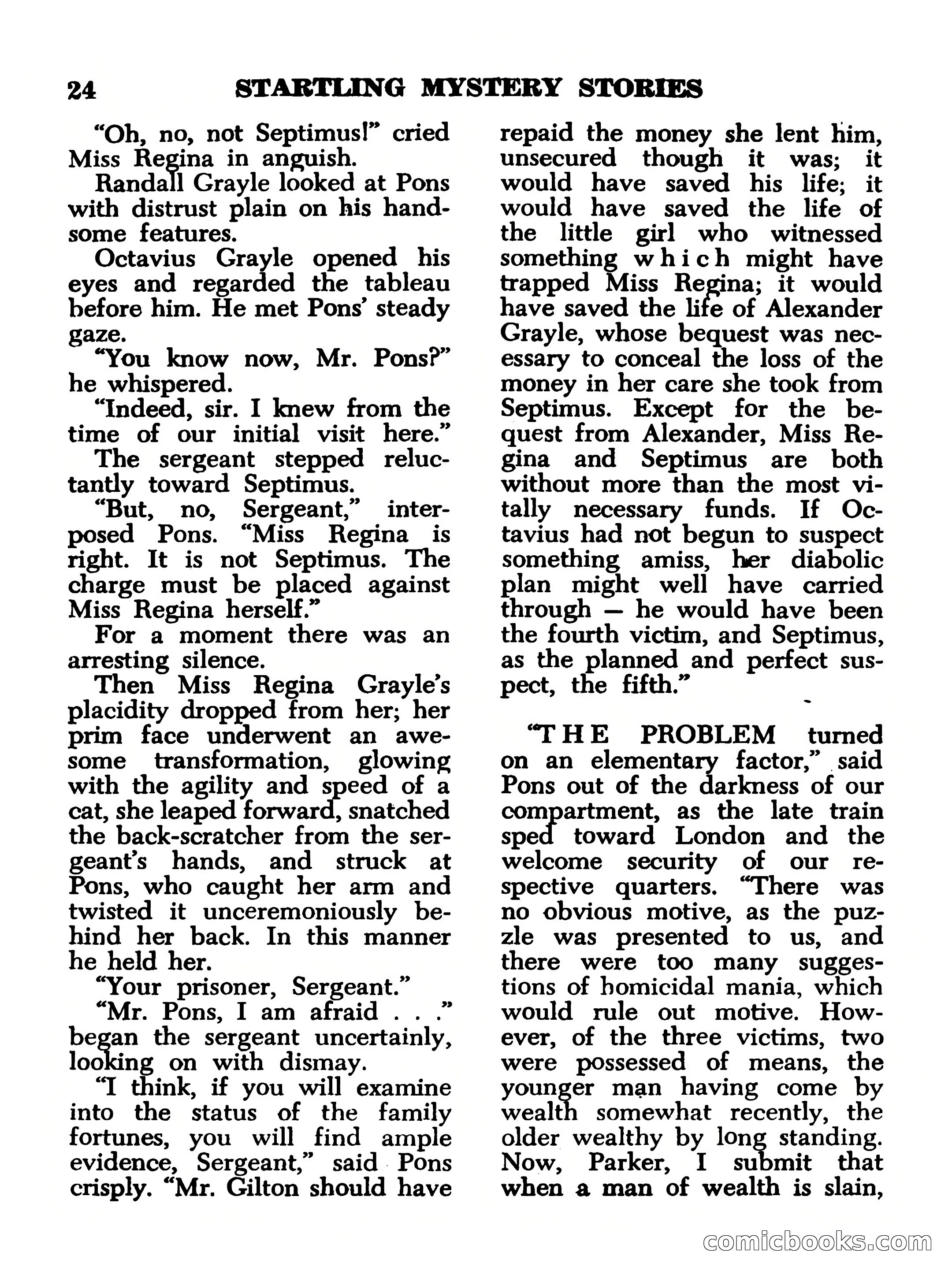 Startling Mystery Stories, No. 4 — page 24 of 132
