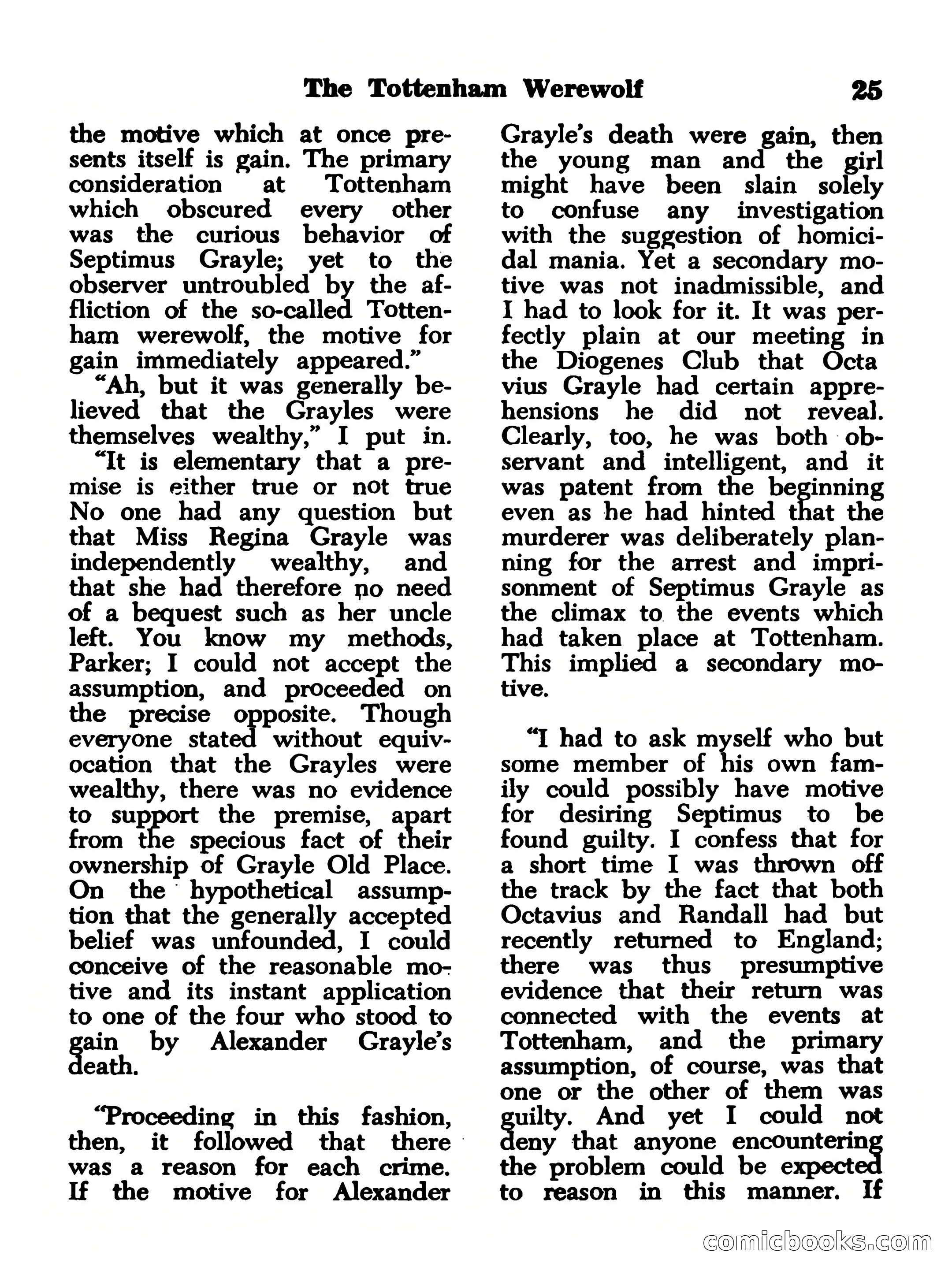 Startling Mystery Stories, No. 4 — page 25 of 132