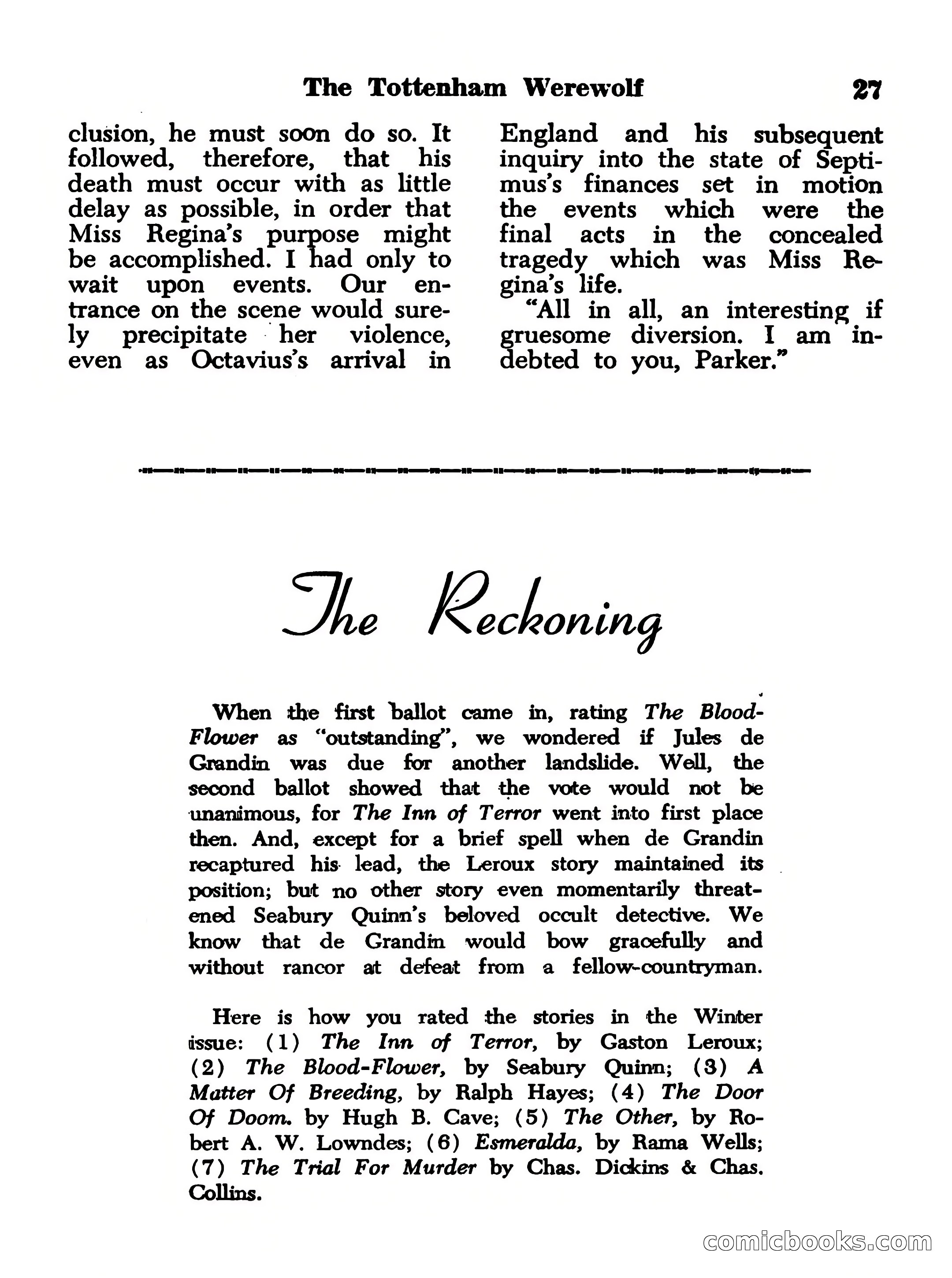 Startling Mystery Stories, No. 4 — page 27 of 132