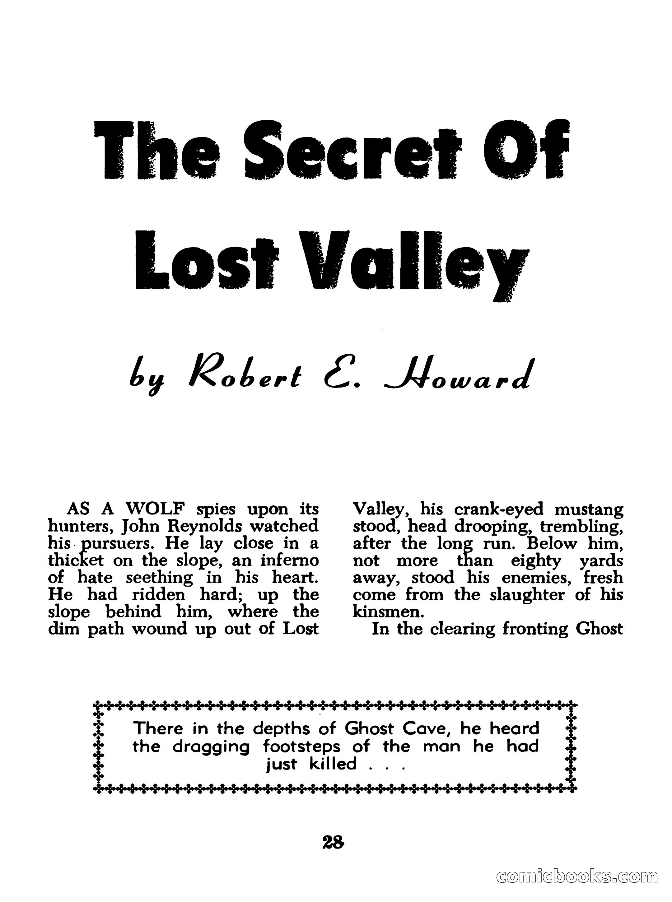 Startling Mystery Stories, No. 4 — page 28 of 132