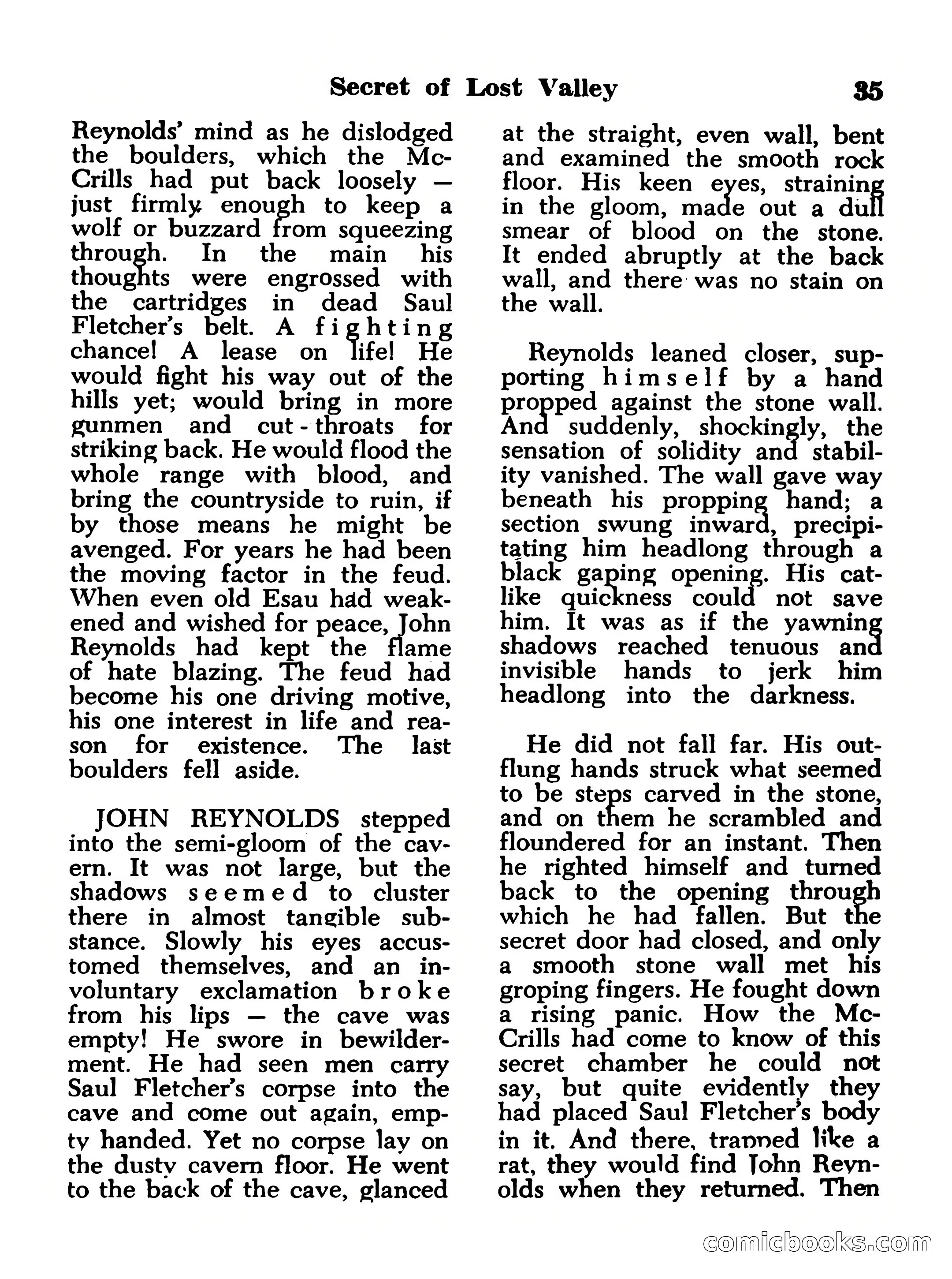 Startling Mystery Stories, No. 4 — page 35 of 132