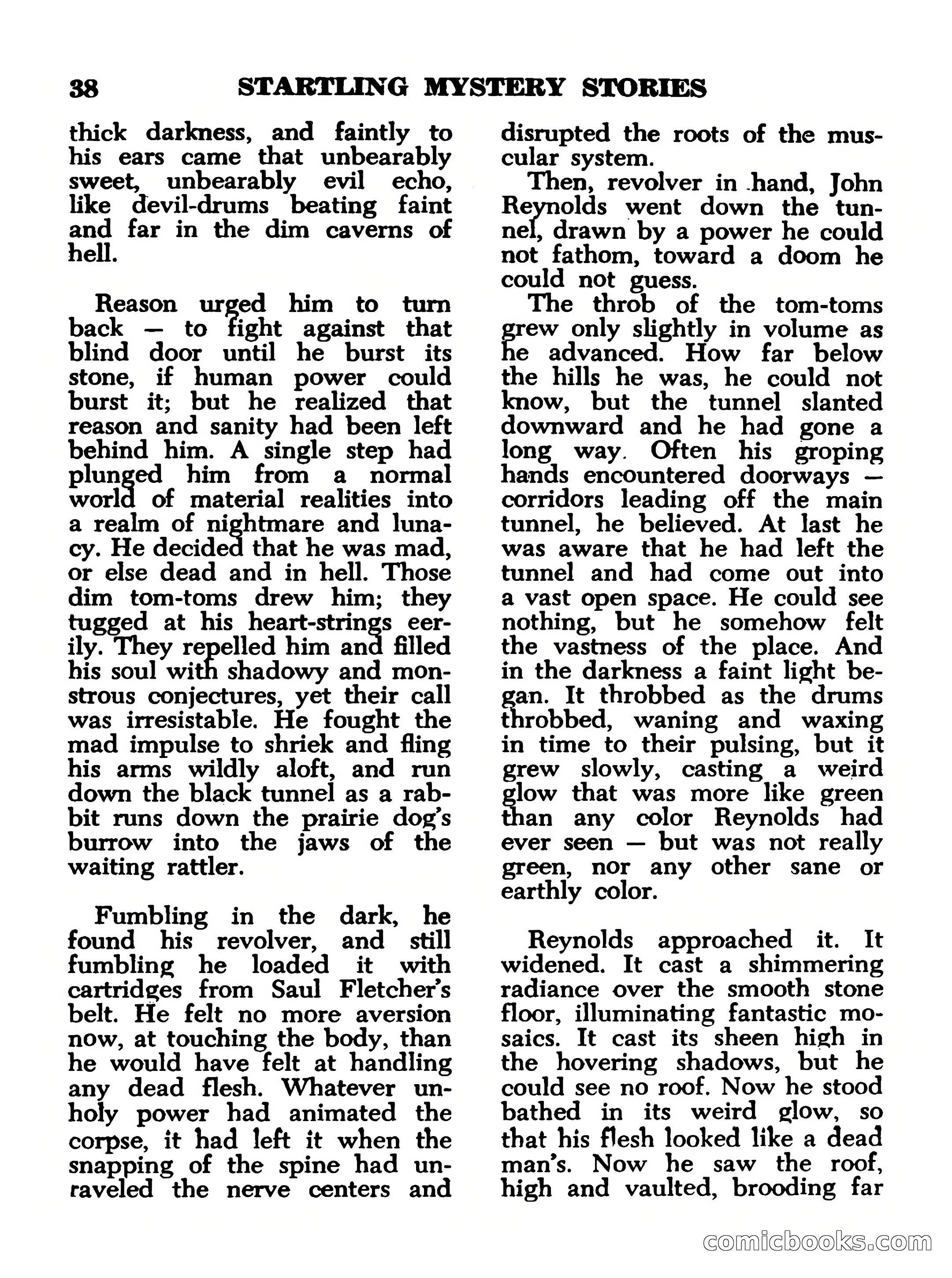 Startling Mystery Stories, No. 4 — page 38 of 132