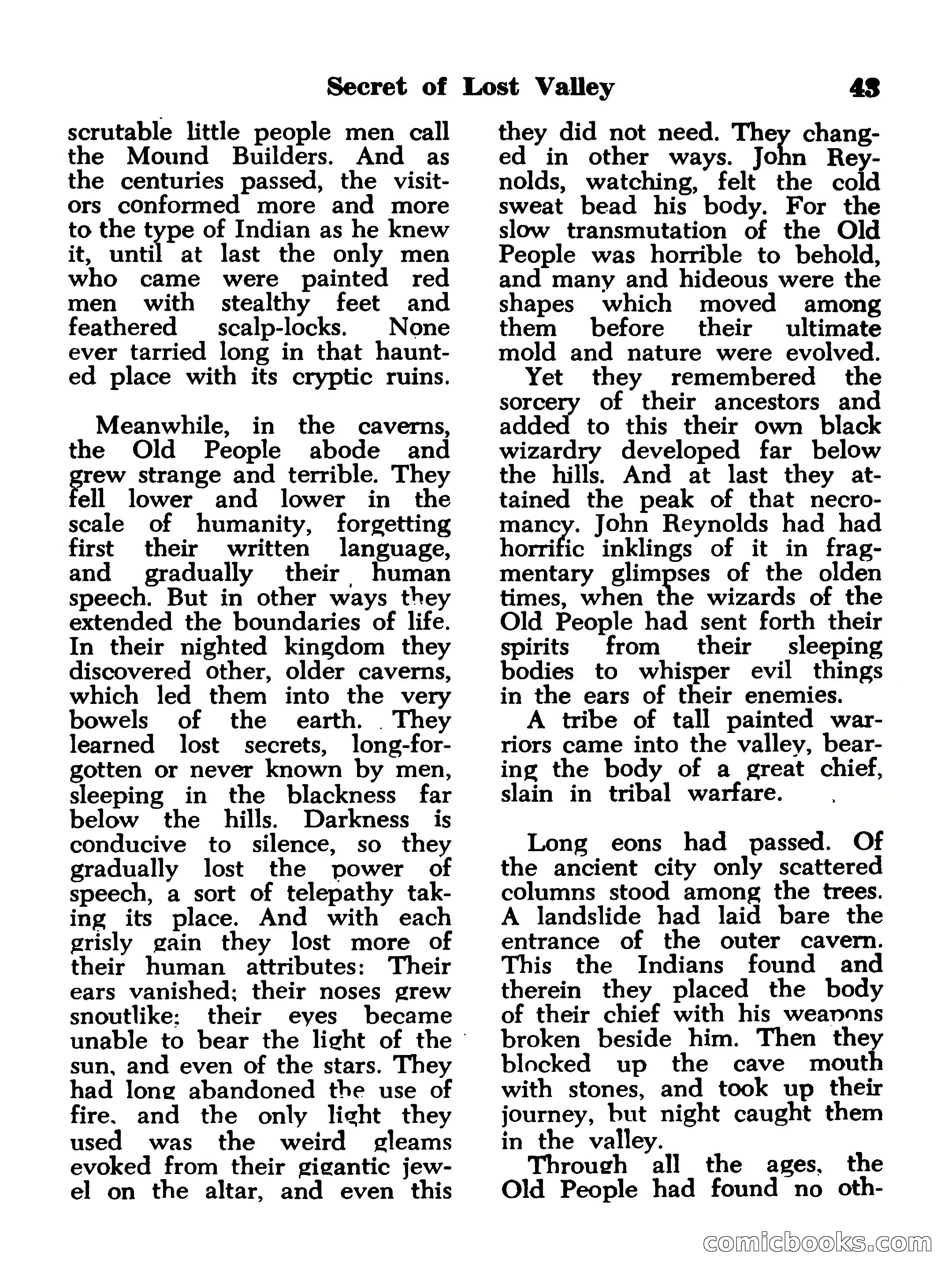 Startling Mystery Stories, No. 4 — page 43 of 132