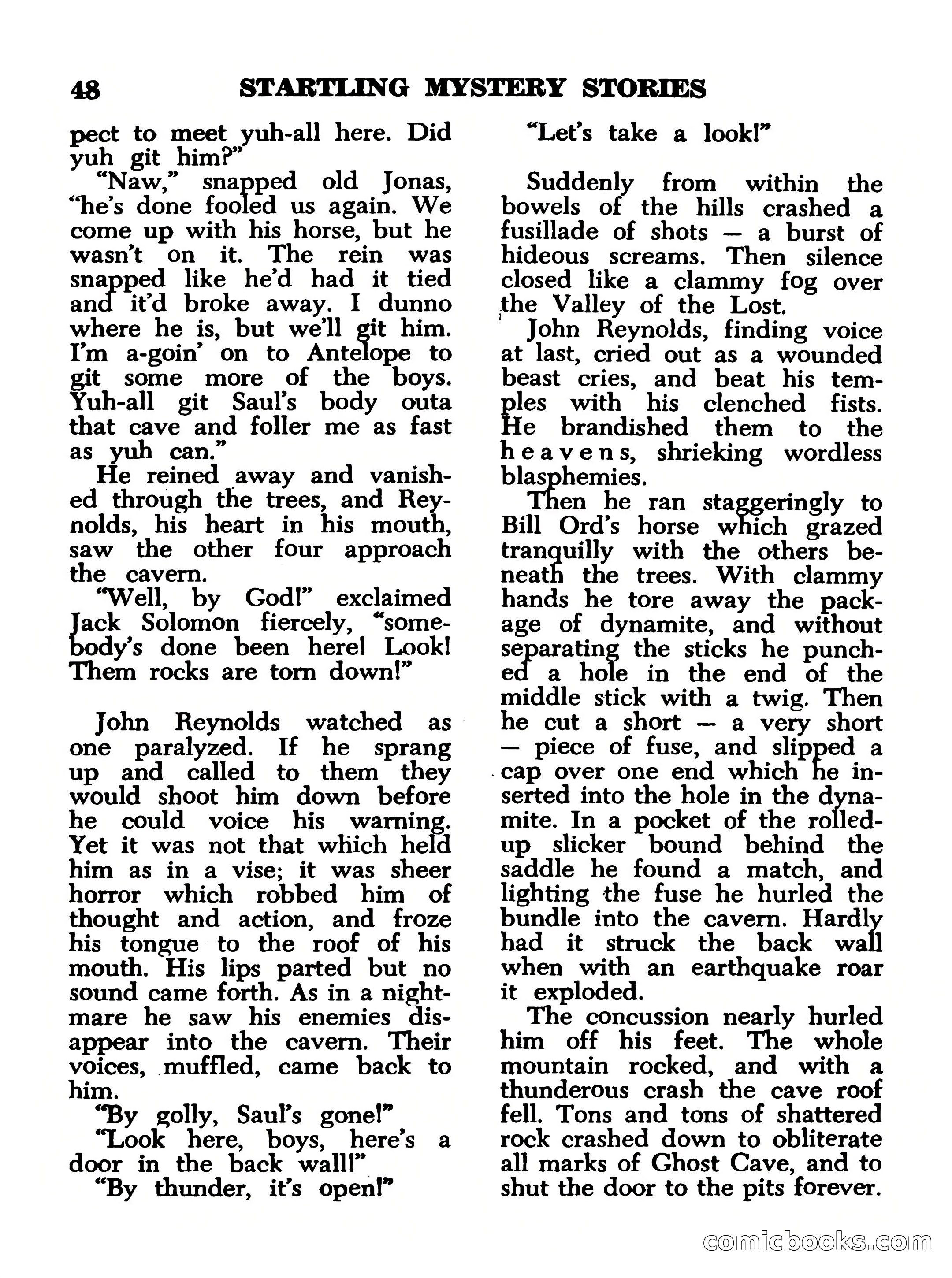 Startling Mystery Stories, No. 4 — page 48 of 132