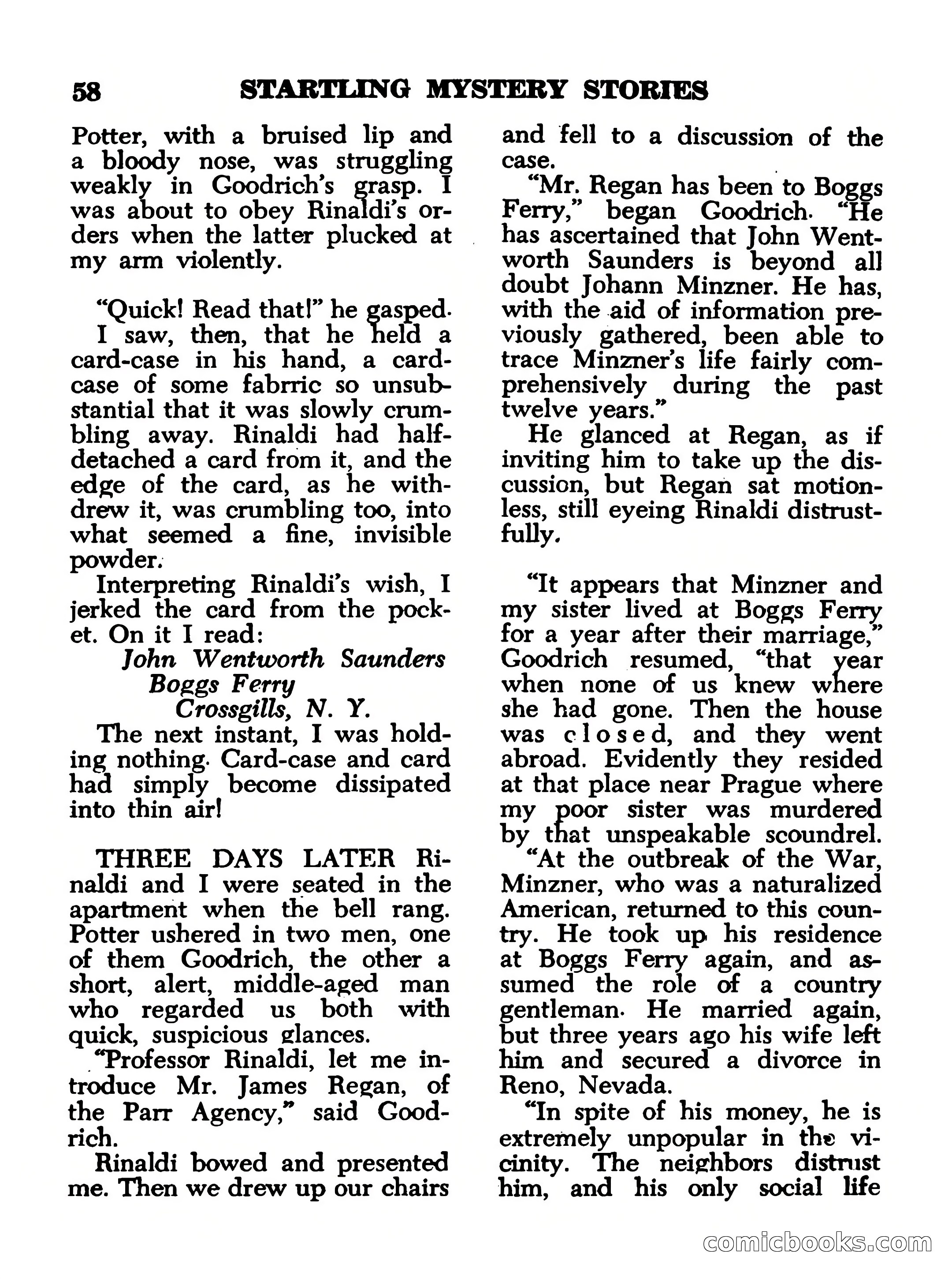 Startling Mystery Stories, No. 4 — page 58 of 132
