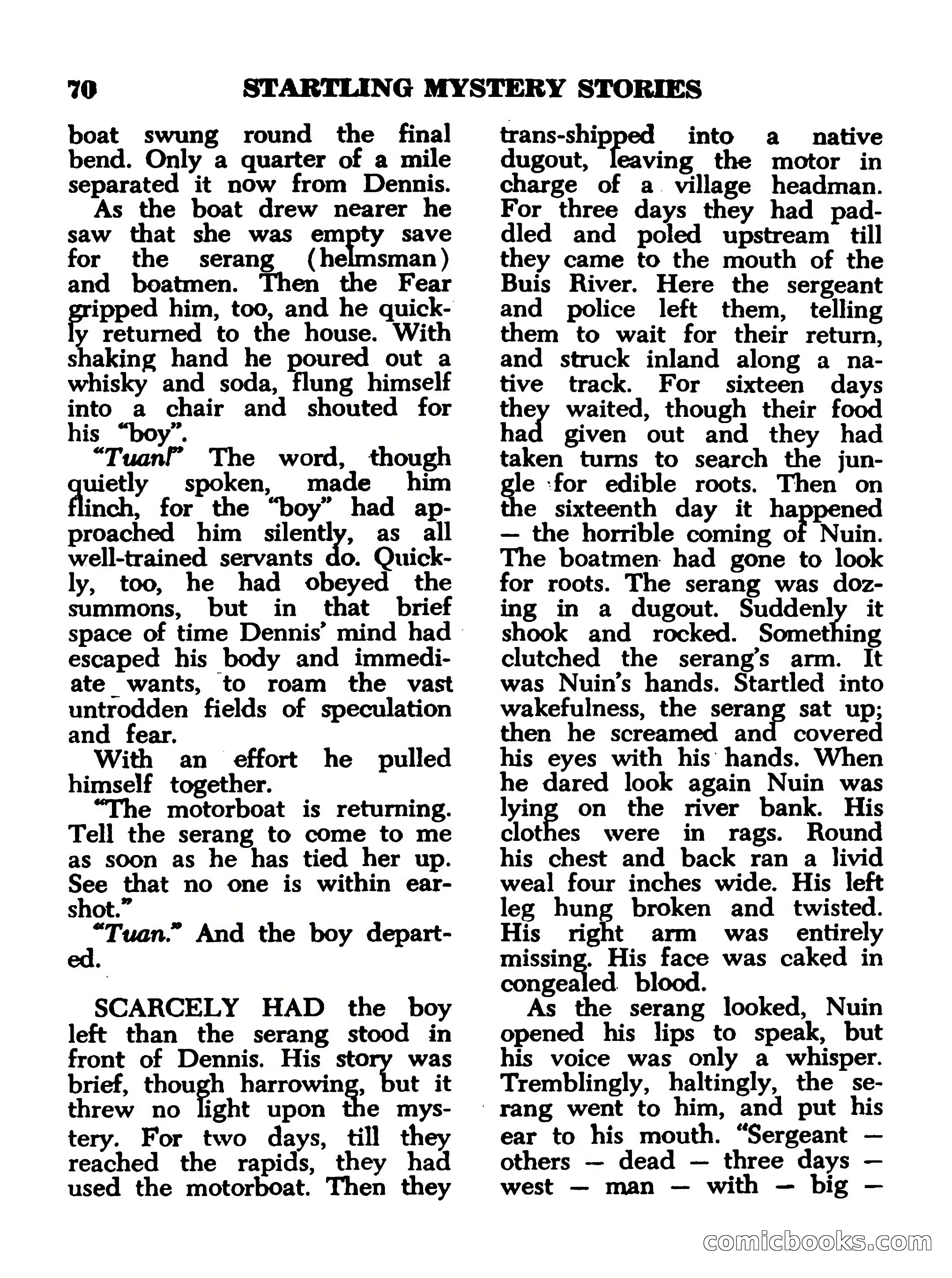 Startling Mystery Stories, No. 4 — page 70 of 132