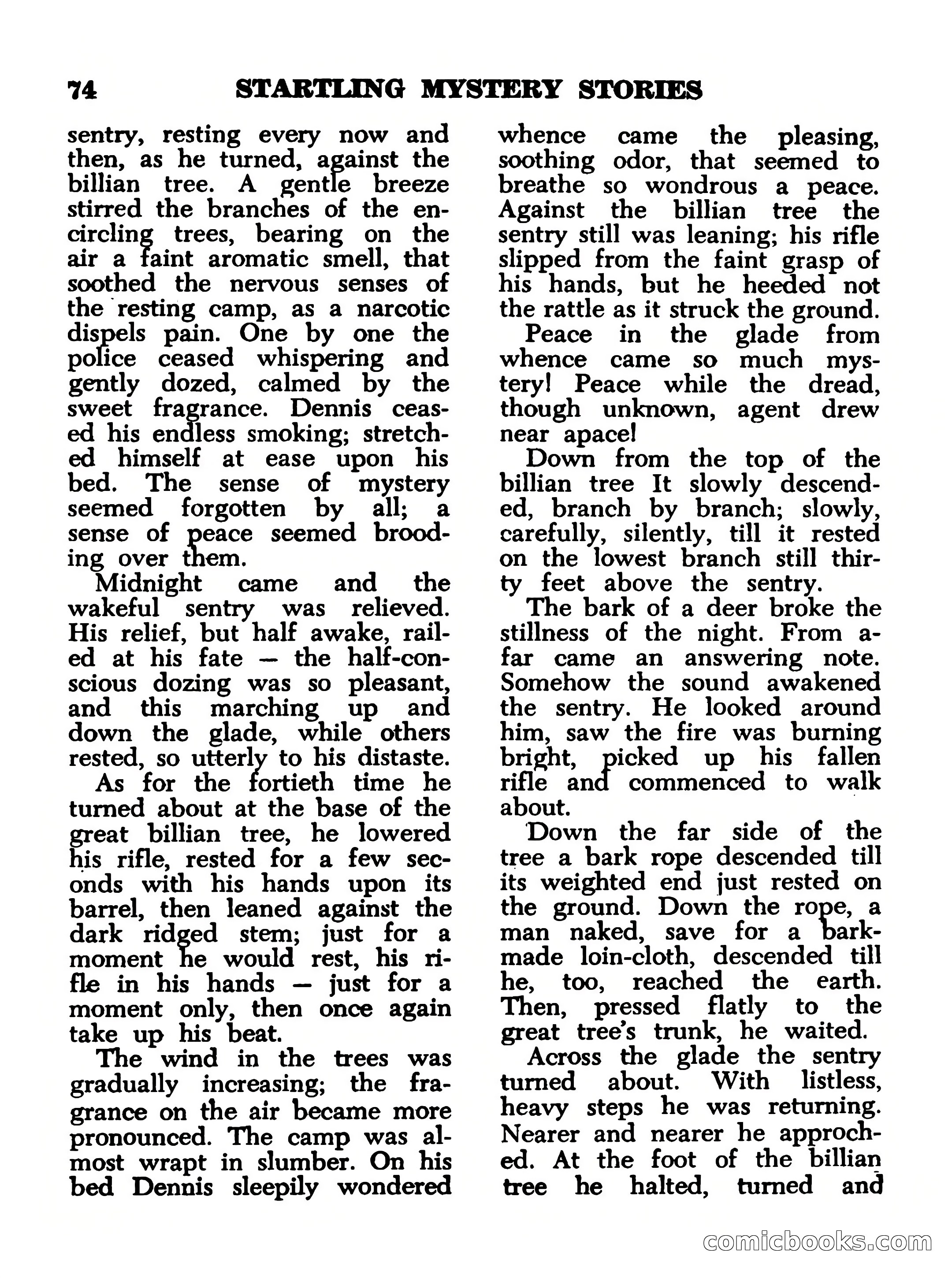 Startling Mystery Stories, No. 4 — page 74 of 132