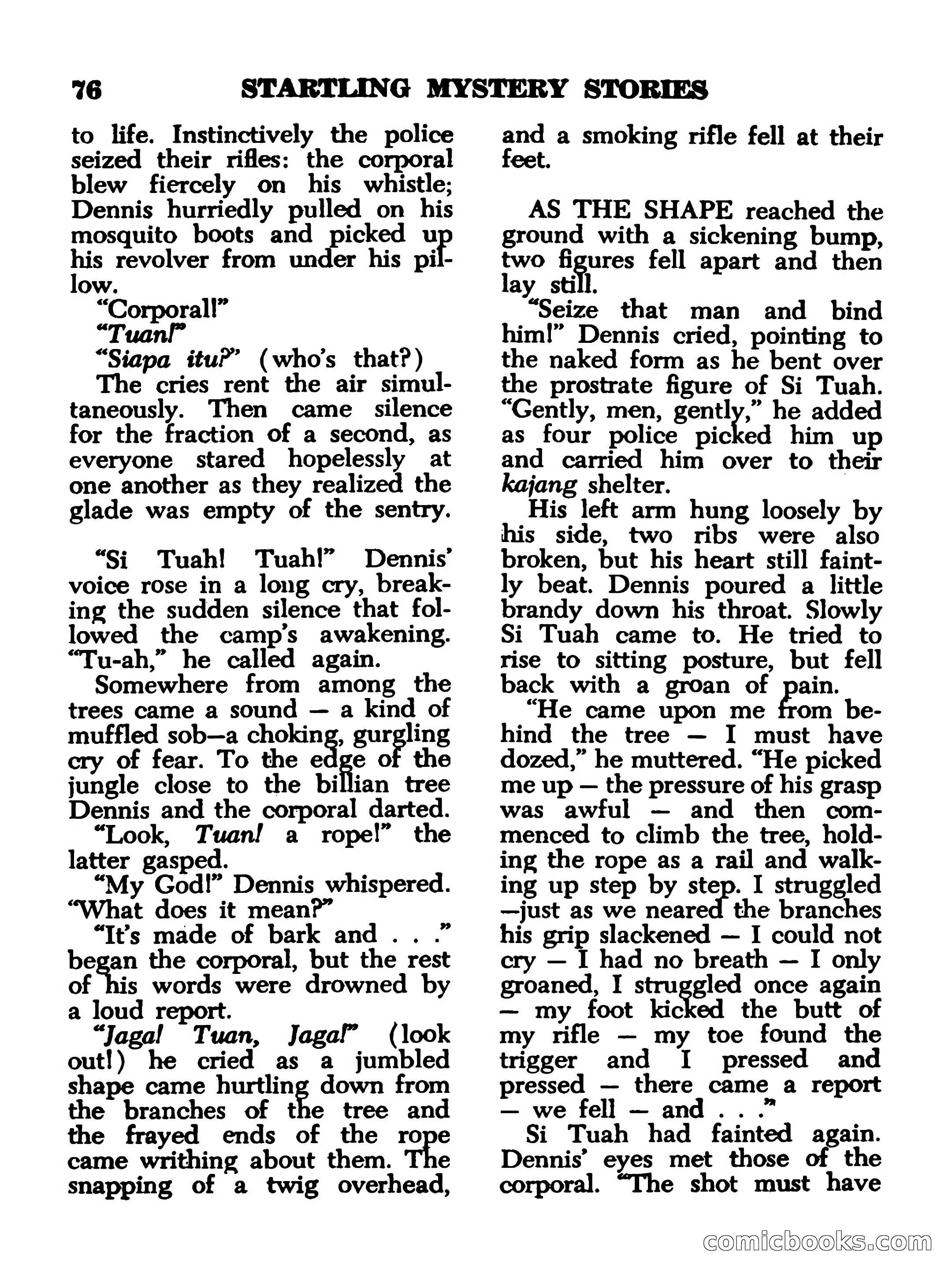 Startling Mystery Stories, No. 4 — page 76 of 132
