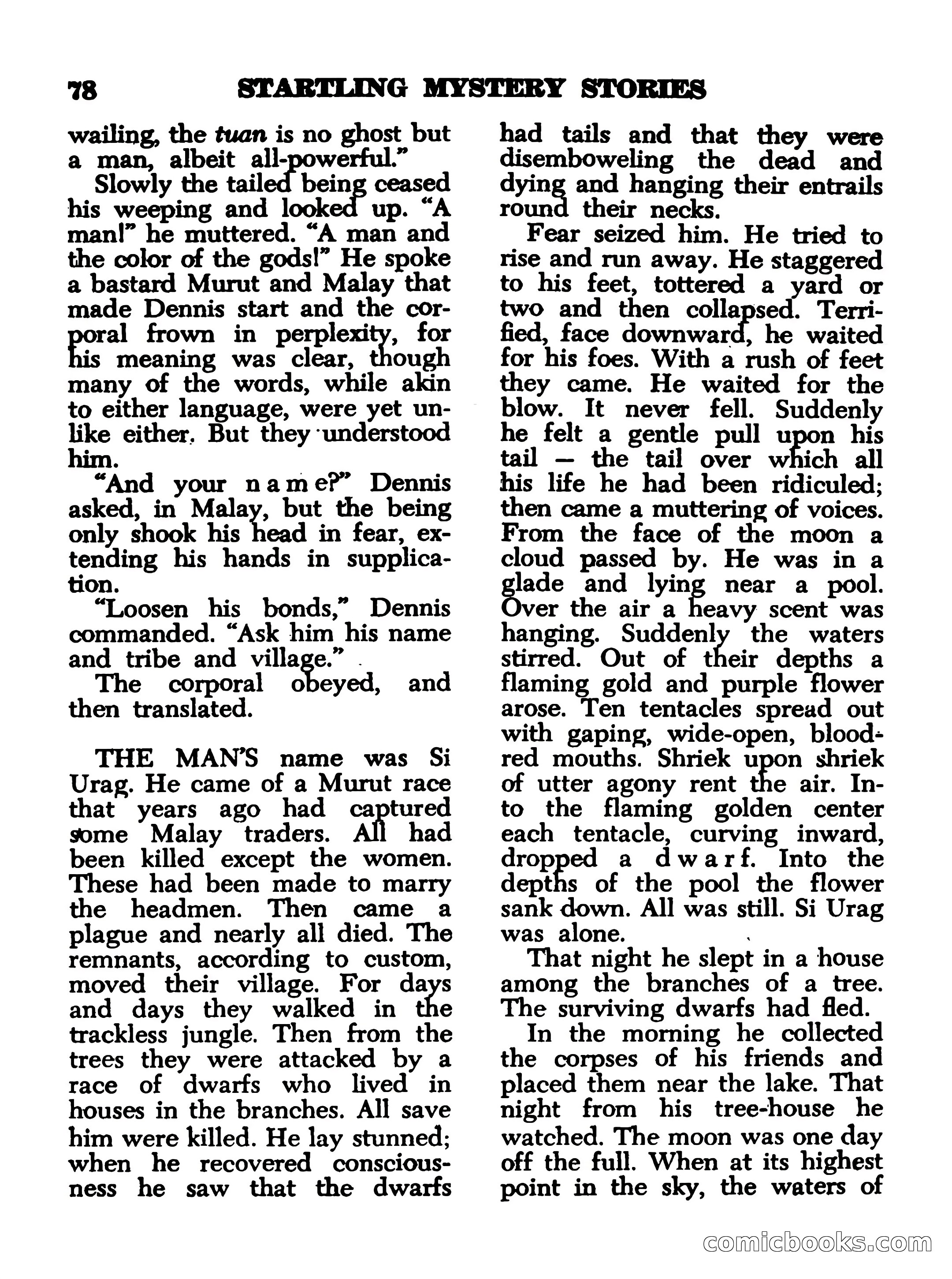 Startling Mystery Stories, No. 4 — page 78 of 132