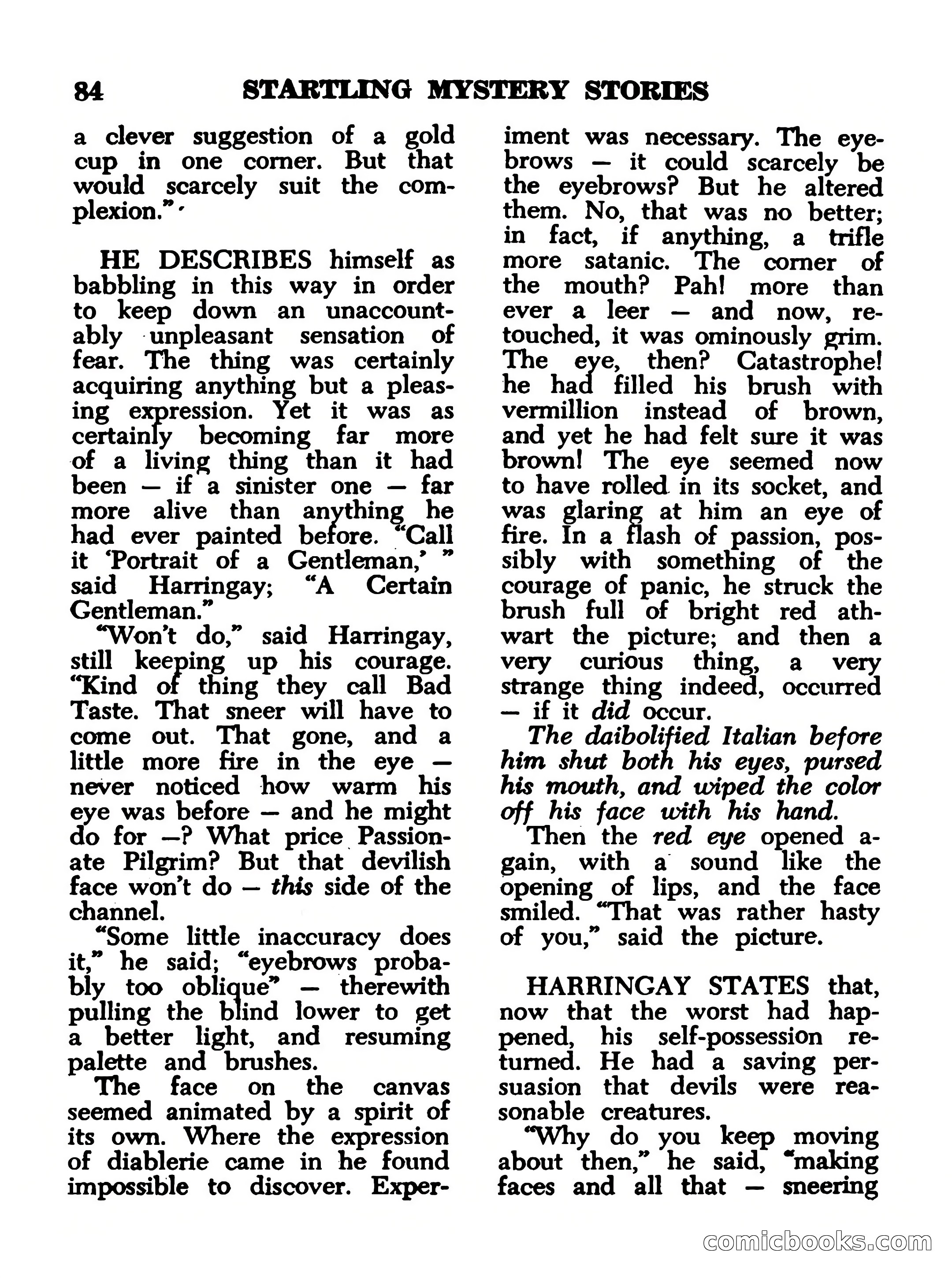 Startling Mystery Stories, No. 4 — page 84 of 132
