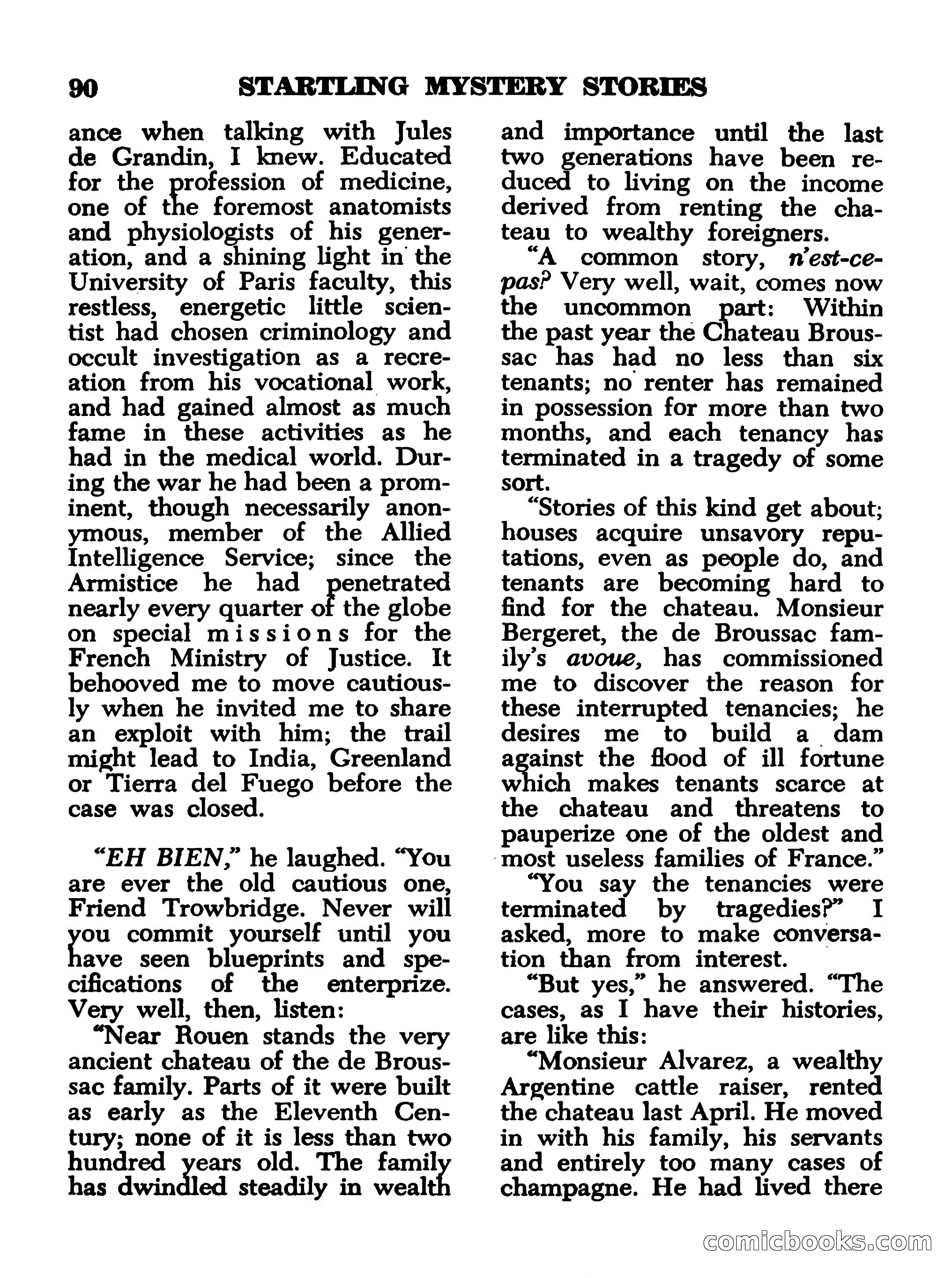 Startling Mystery Stories, No. 4 — page 90 of 132