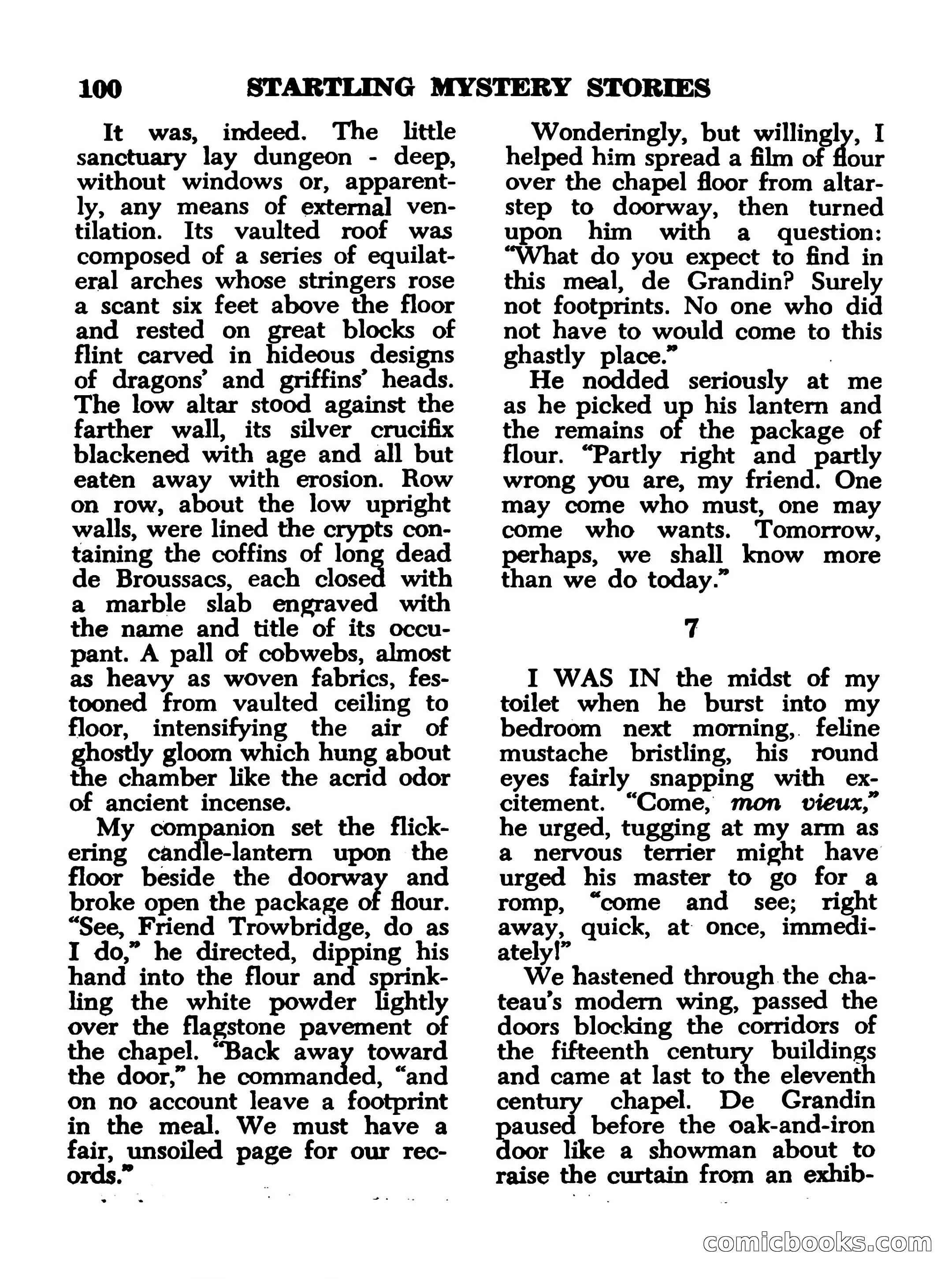 Startling Mystery Stories, No. 4 — page 100 of 132