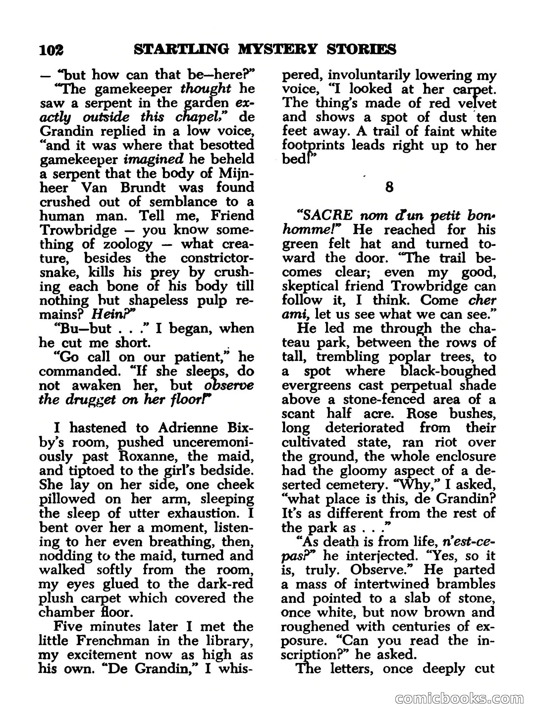 Startling Mystery Stories, No. 4 — page 102 of 132