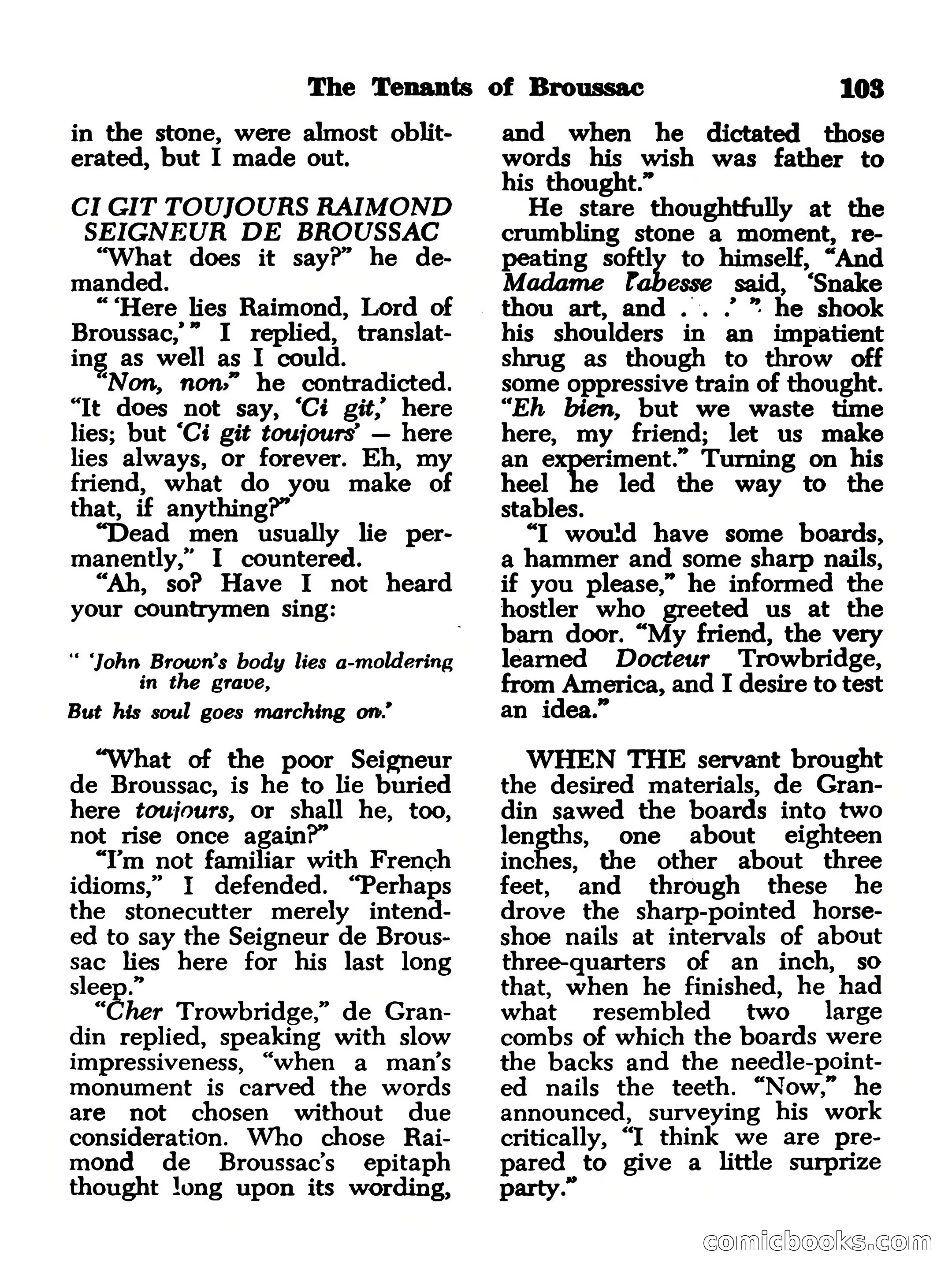 Startling Mystery Stories, No. 4 — page 103 of 132