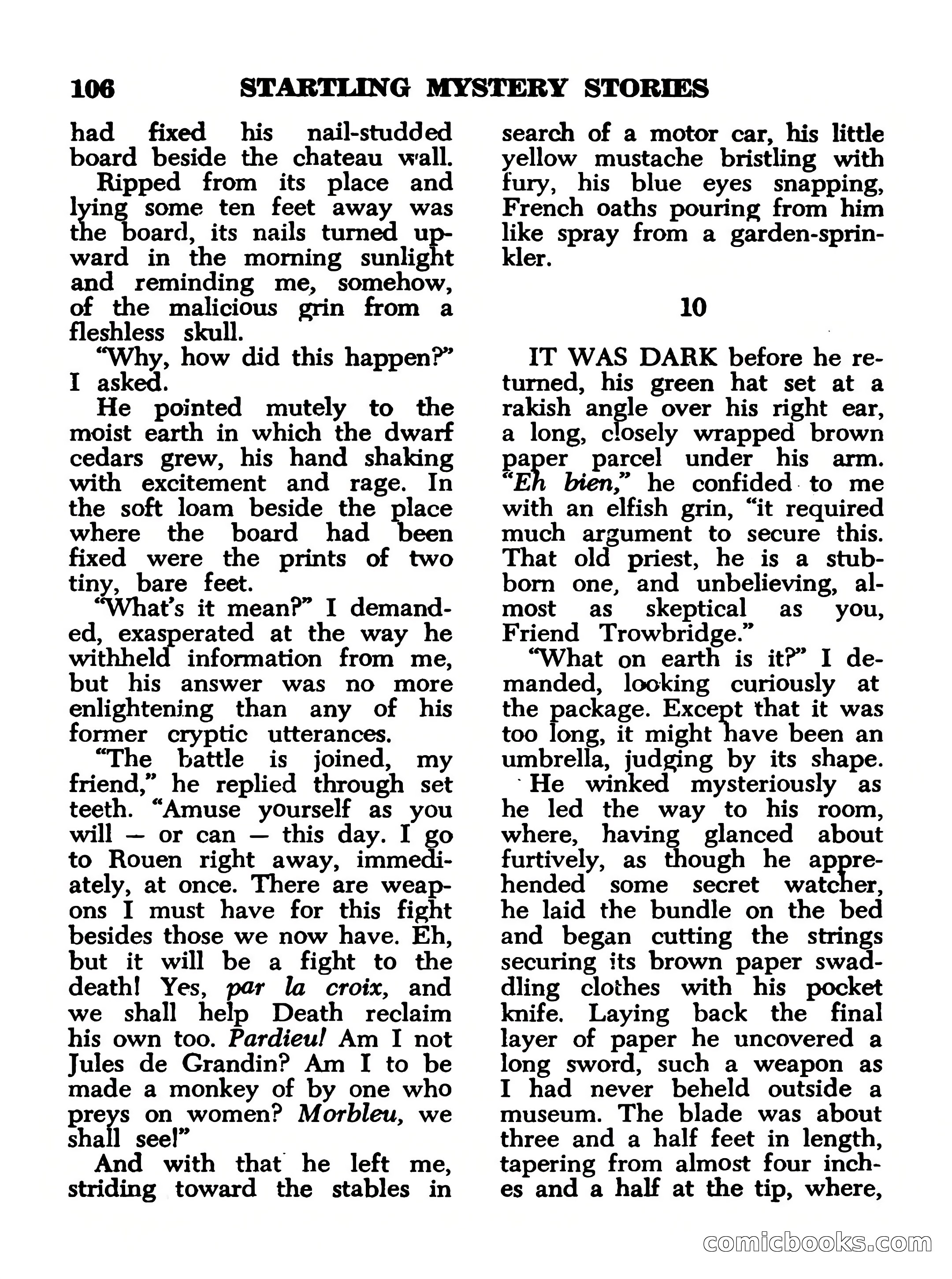 Startling Mystery Stories, No. 4 — page 106 of 132