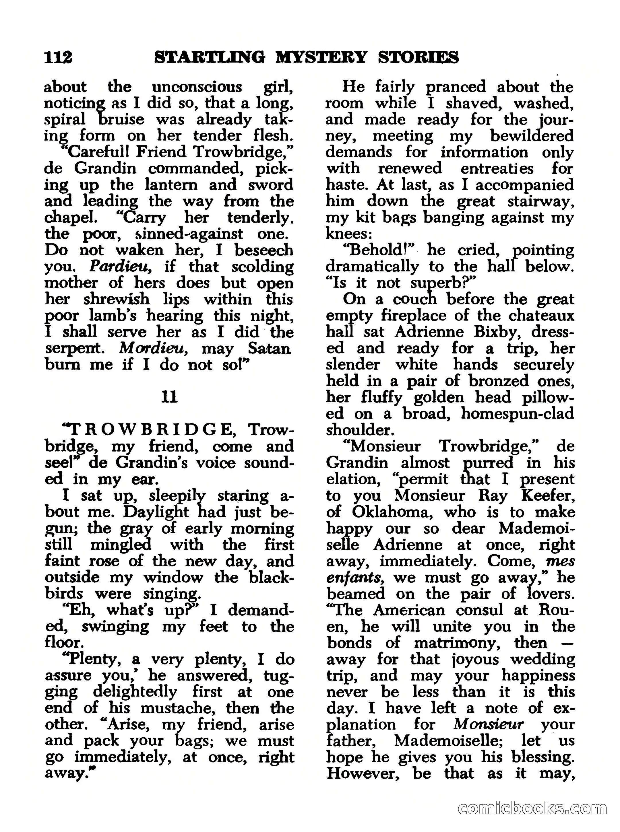 Startling Mystery Stories, No. 4 — page 112 of 132
