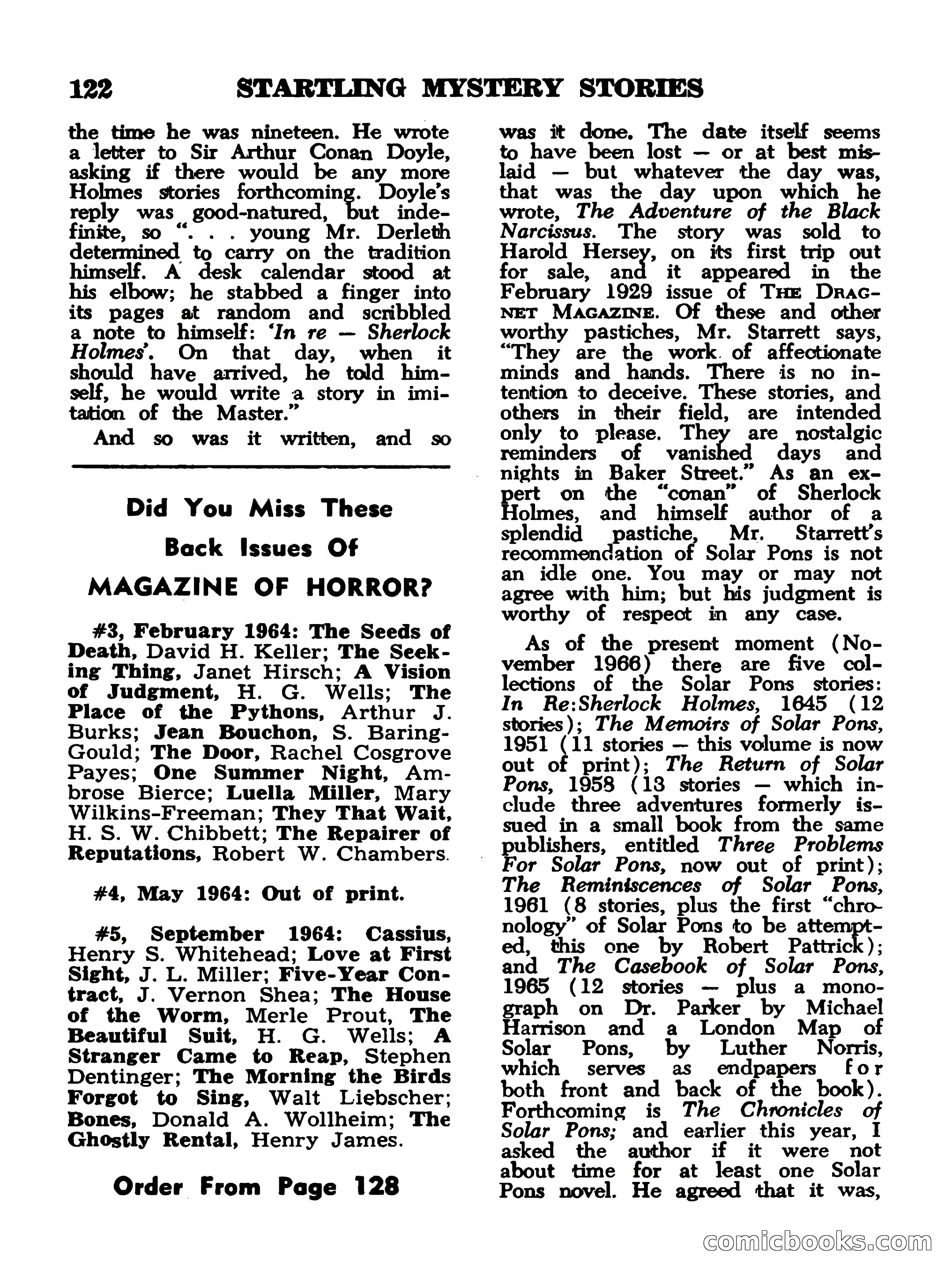 Startling Mystery Stories, No. 4 — page 122 of 132